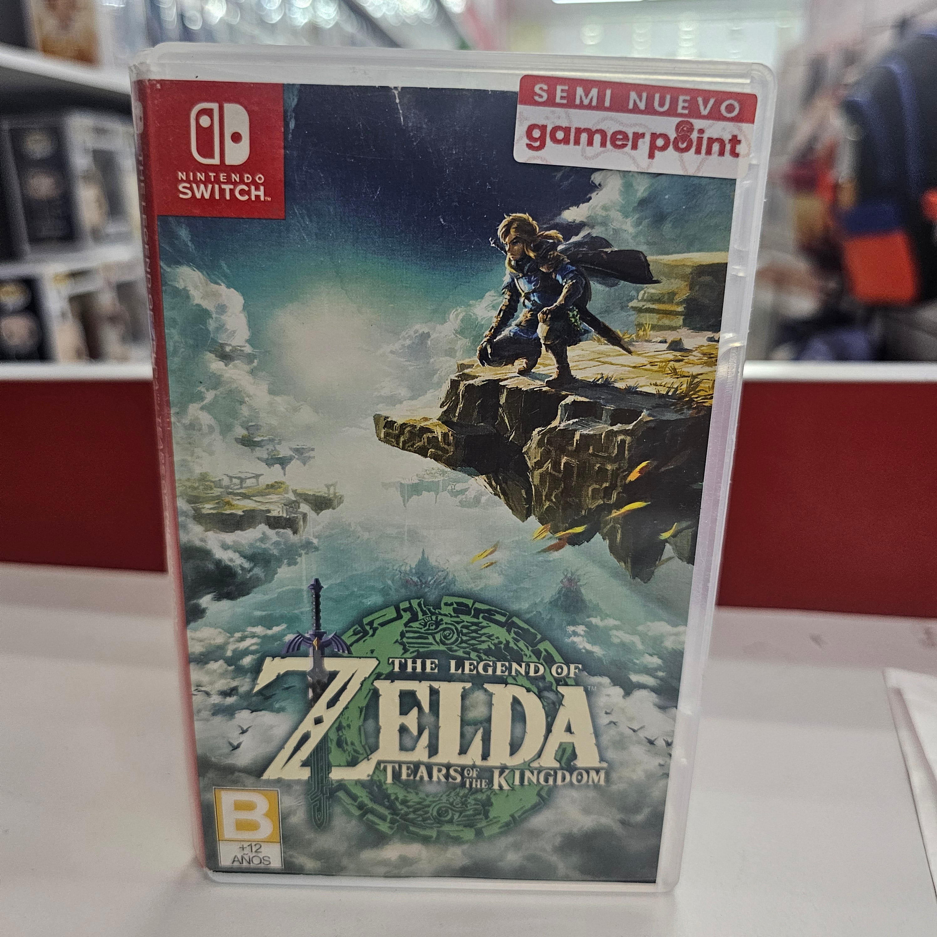 The Legend of Zelda Tears of the Kingdom Switch Usado