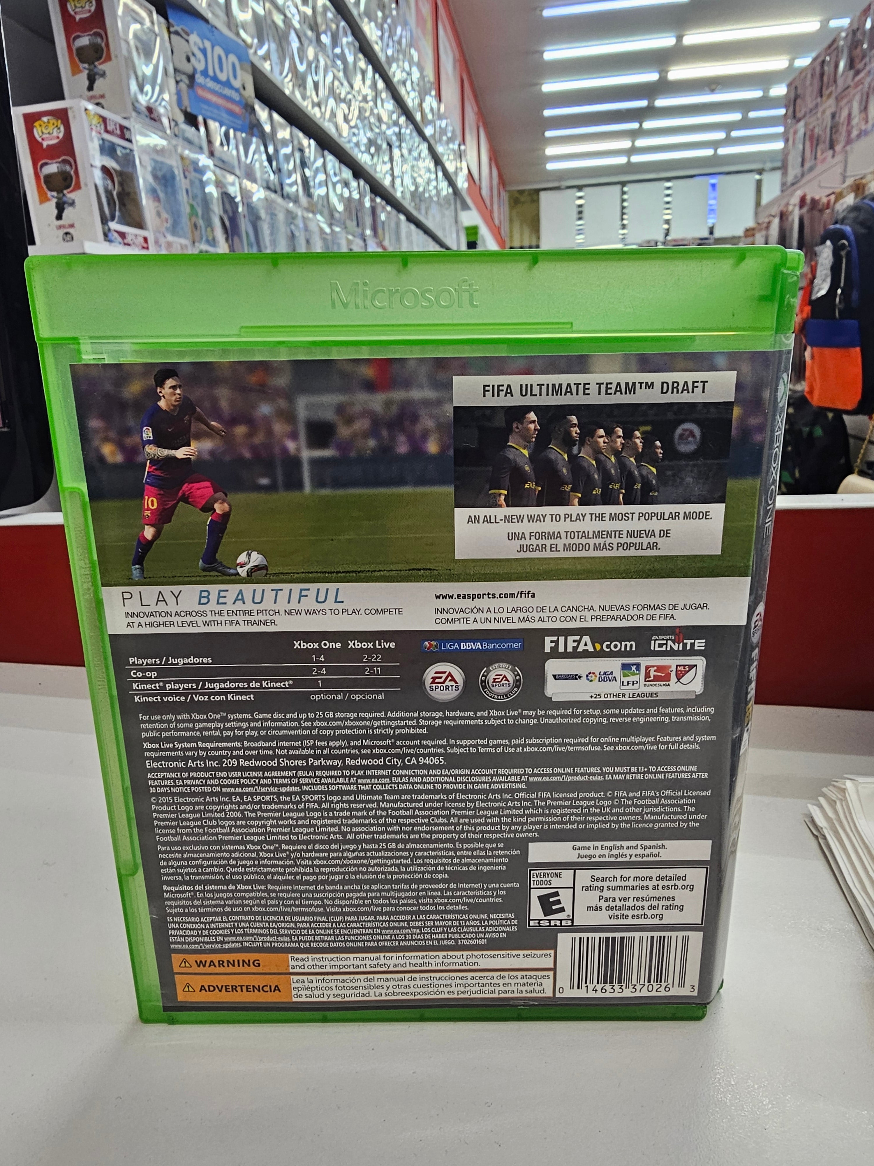 FIFA 16 Xbox one Usado