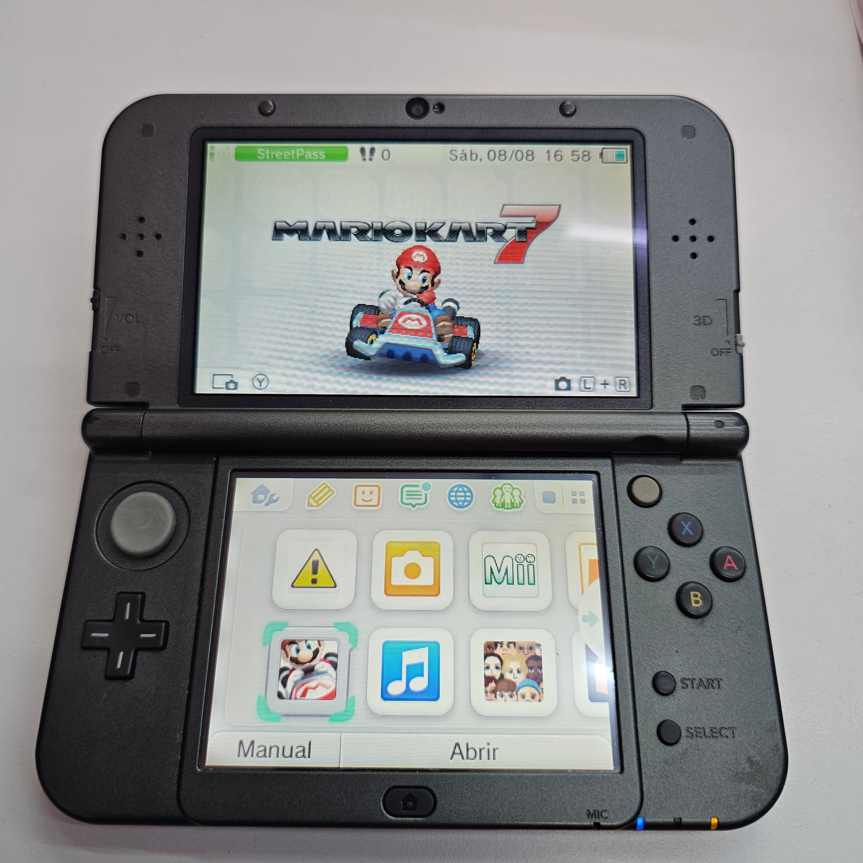 Consola Nintendo New 3DS XL Gris Usada