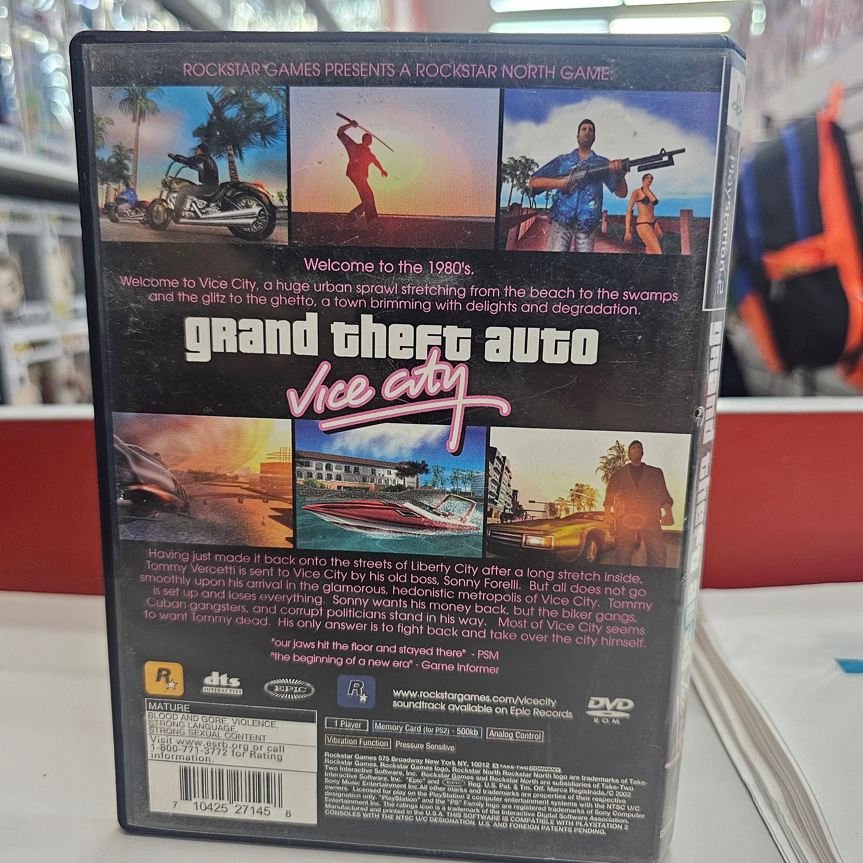 Grand Theft Auto Vice City PS2 Usado