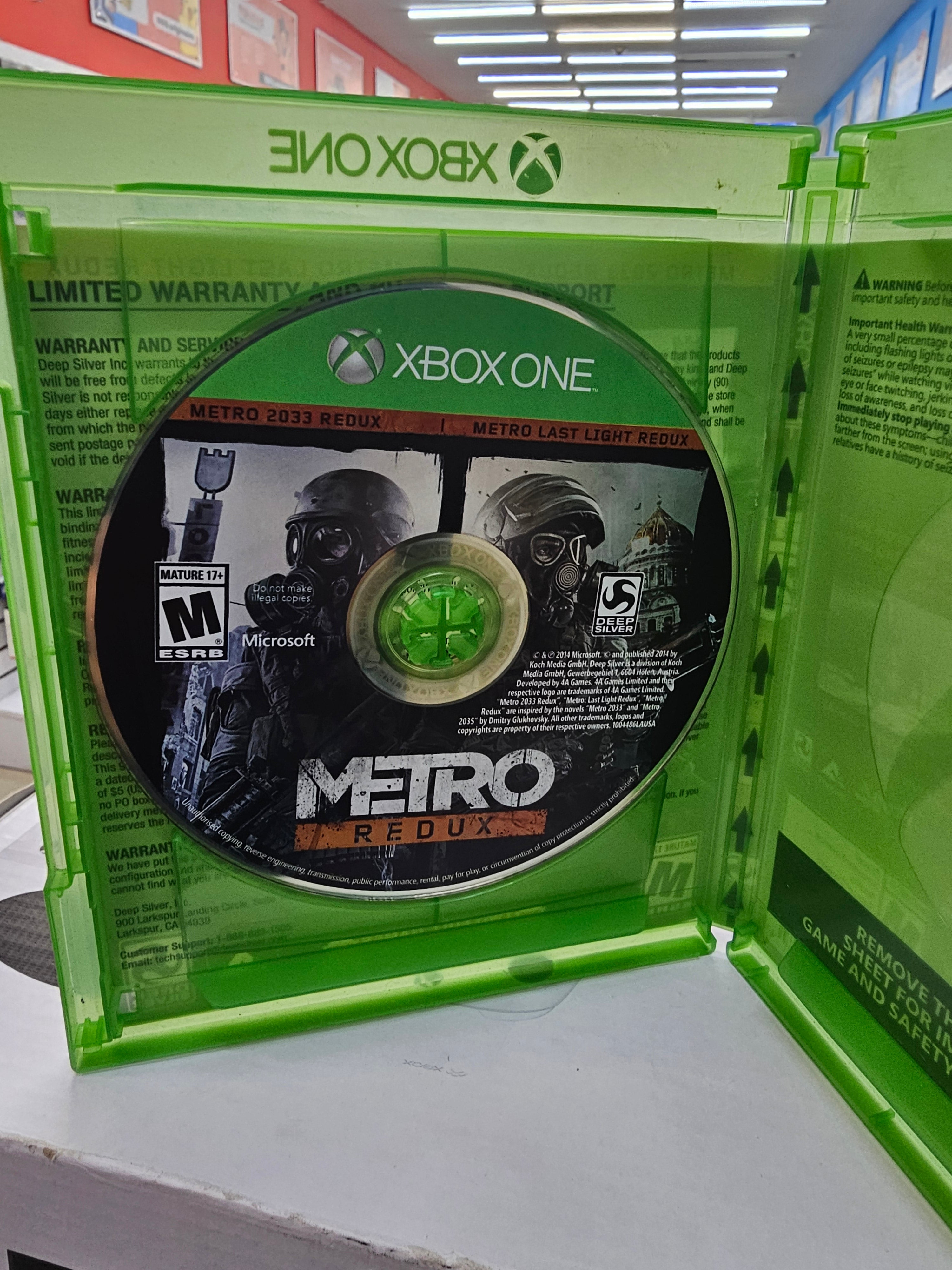 Metro Redux Xbox One Usado