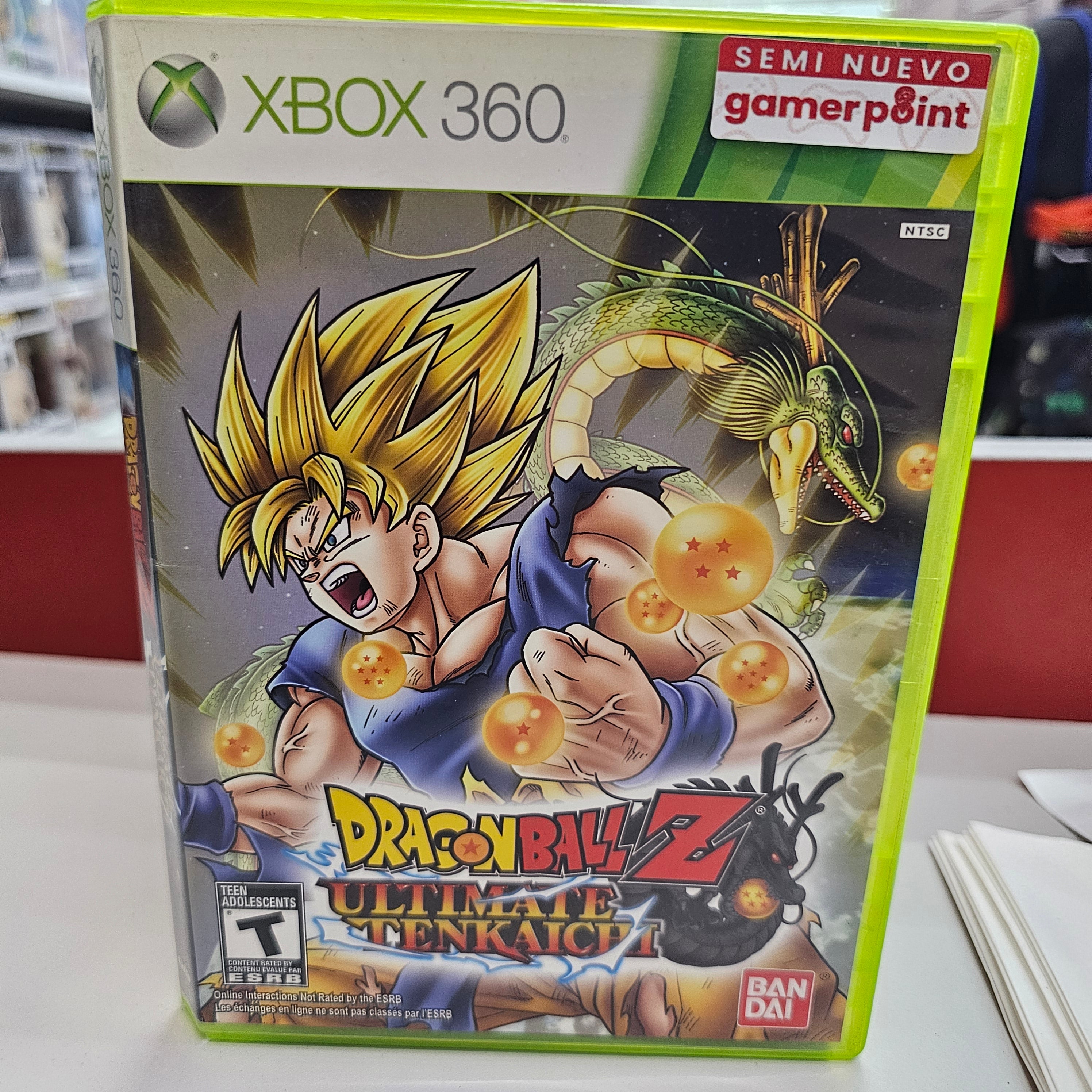 Dragon Ball Z Ultimate Tenkaichi Xbox 360 Usado