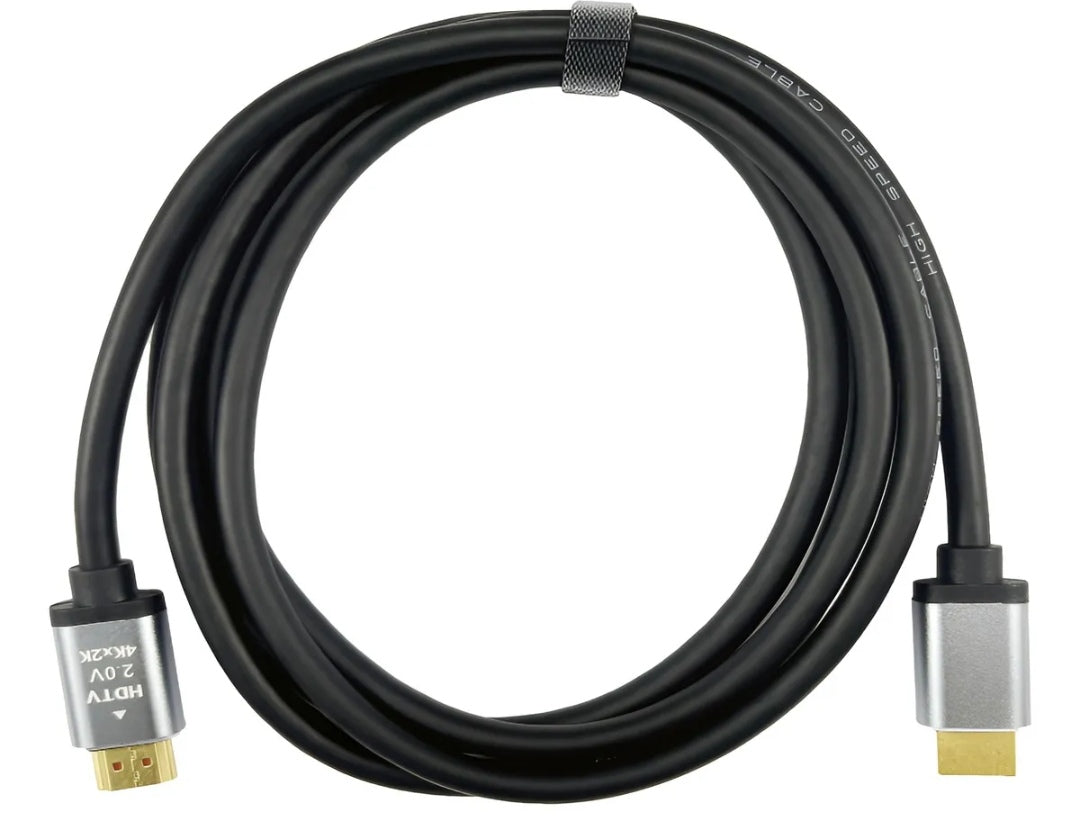 Cable De Video HDMI 2 Metros Soporta Hasta 4K