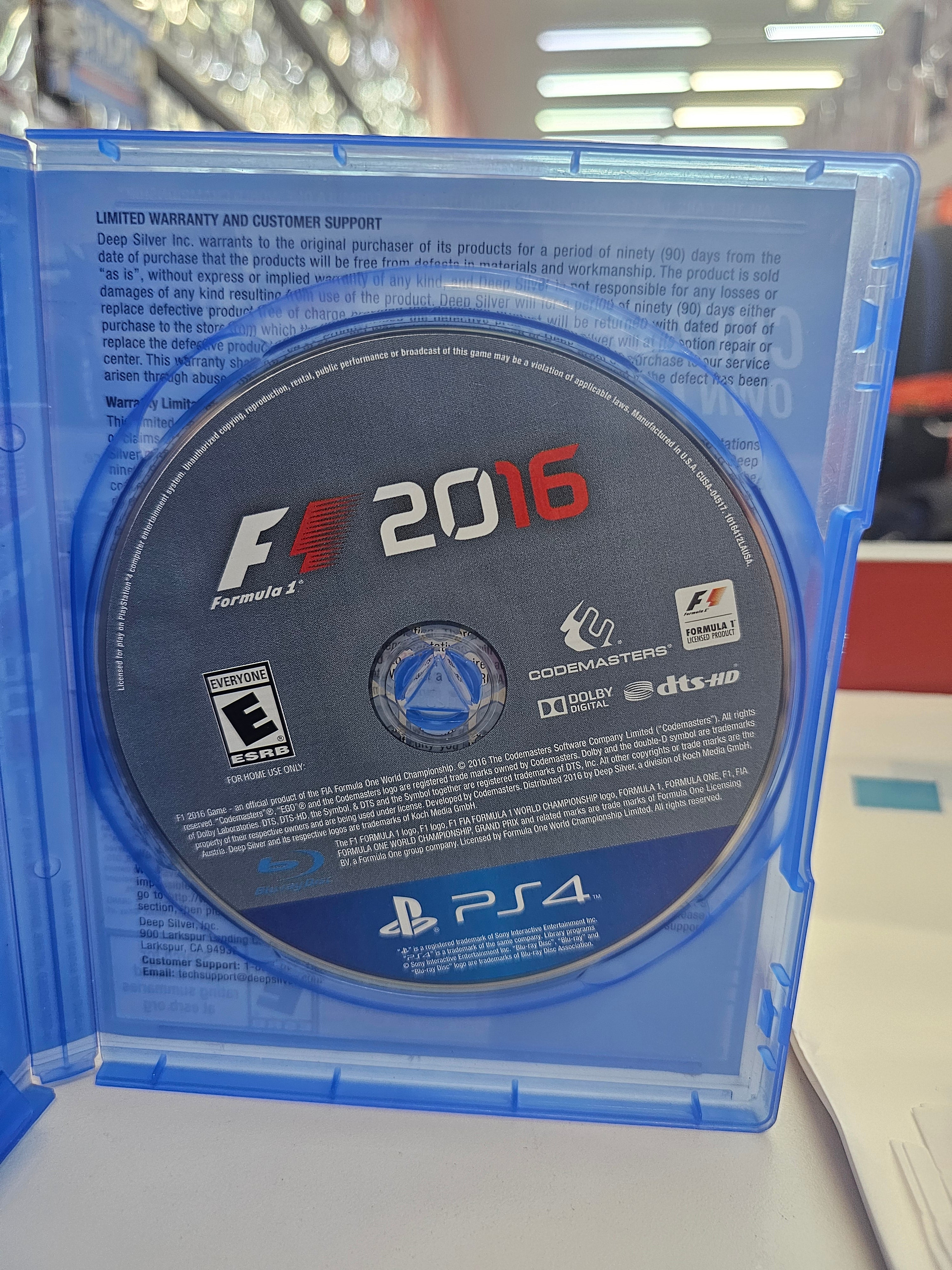 Formula 1 2016 PS4 Usado