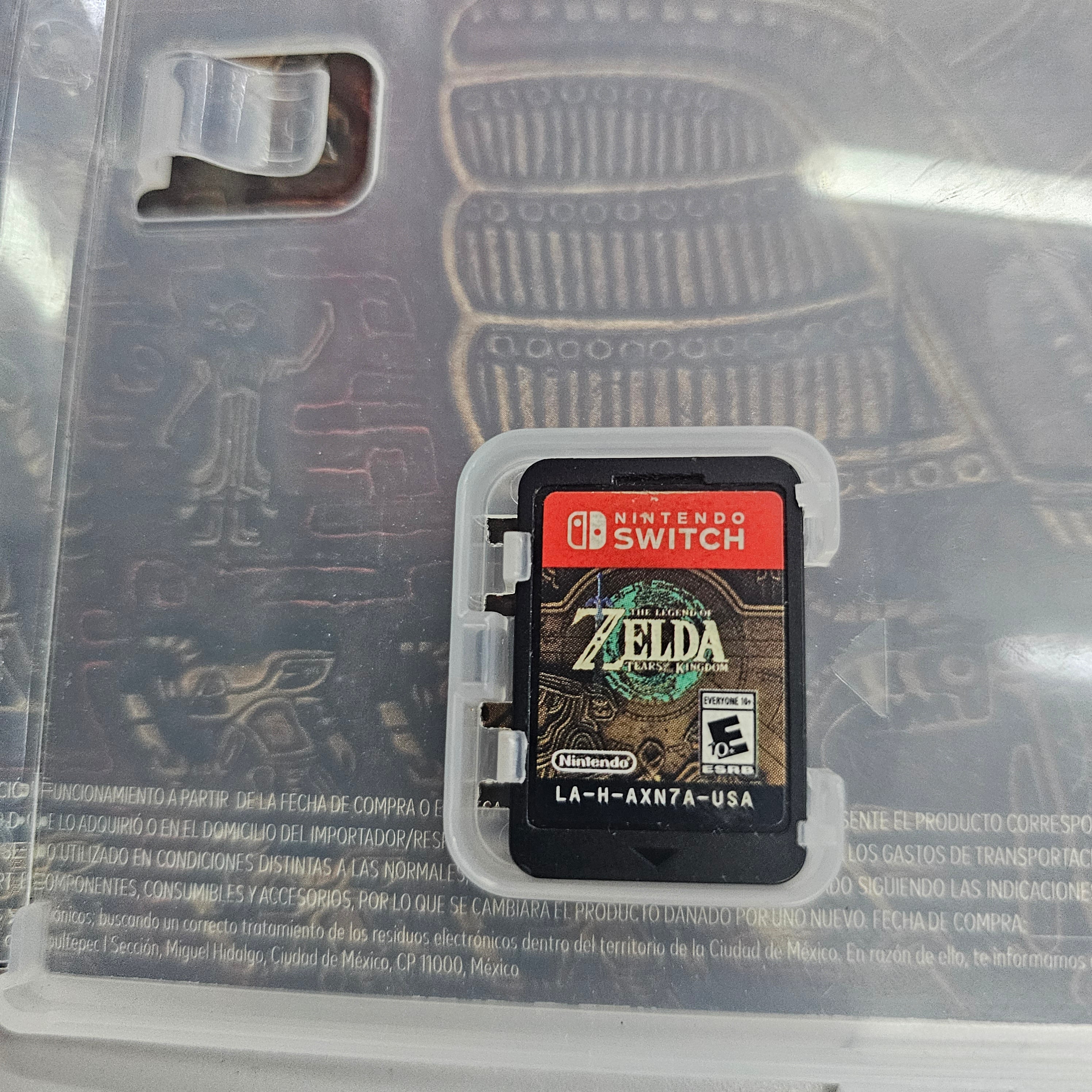 The Legend of Zelda Tears of the Kingdom Switch Usado