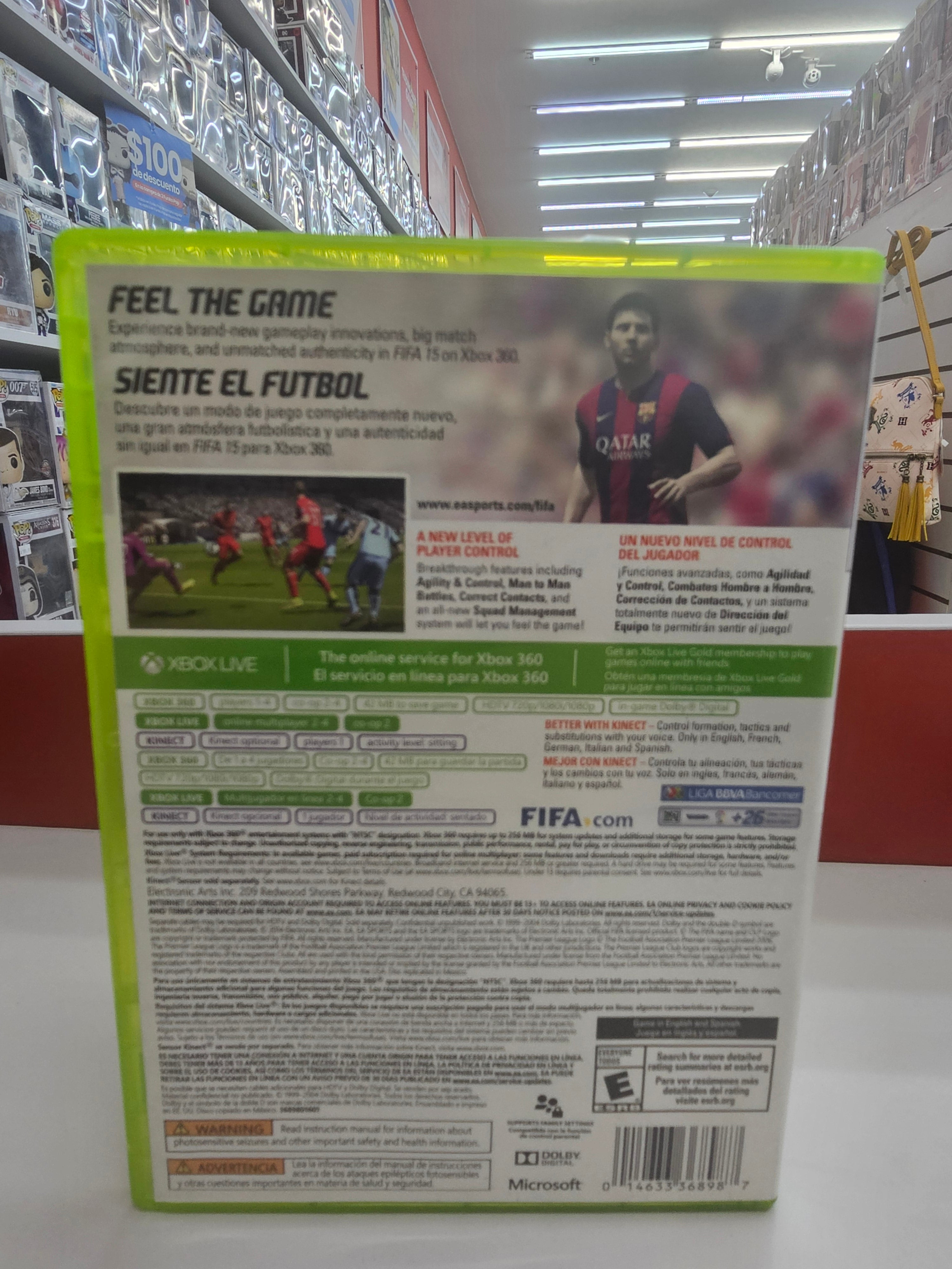 Fifa 15 Xbox 360  Usado