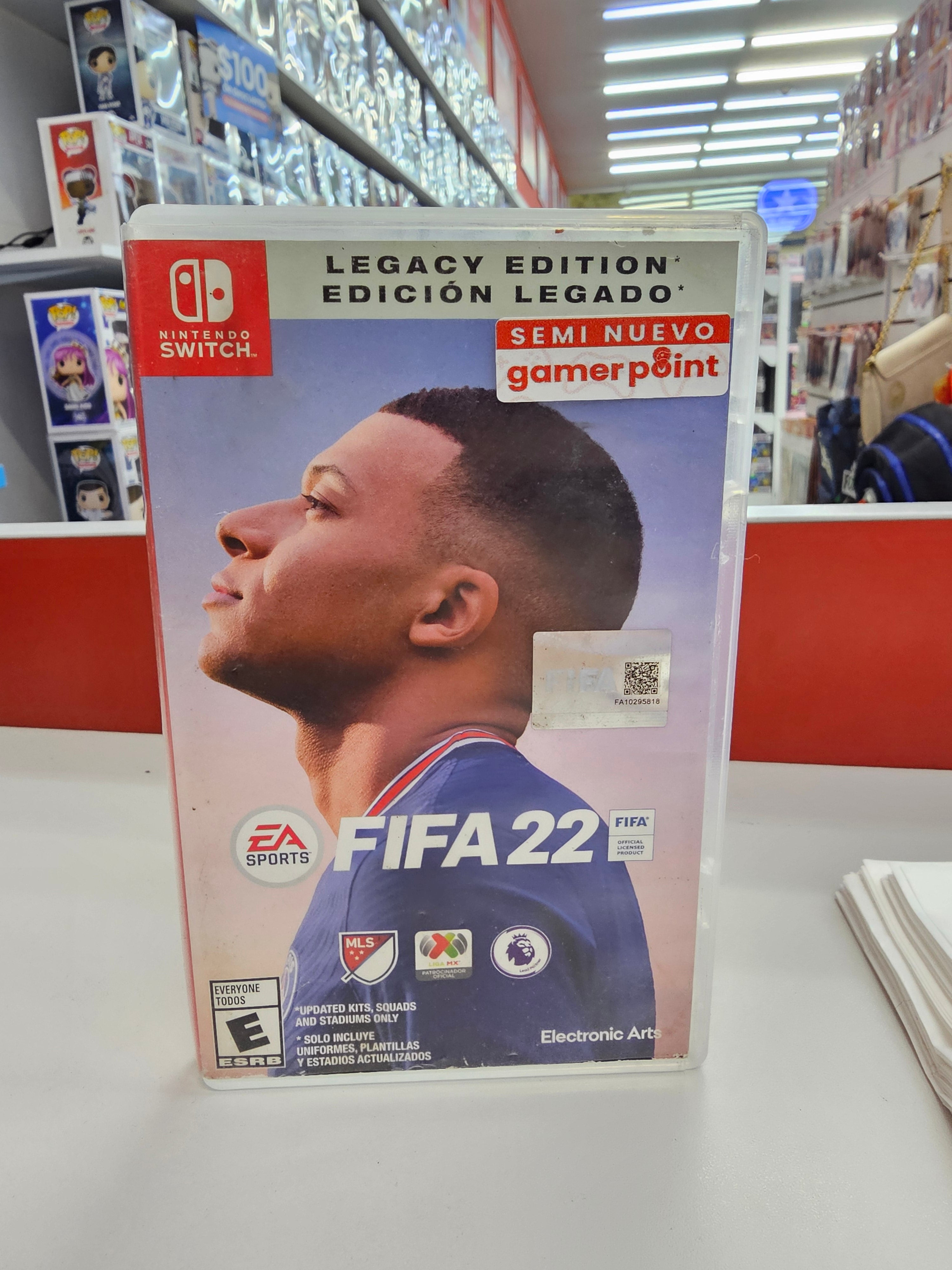 FIFA 22 Nintendo Switch Usado