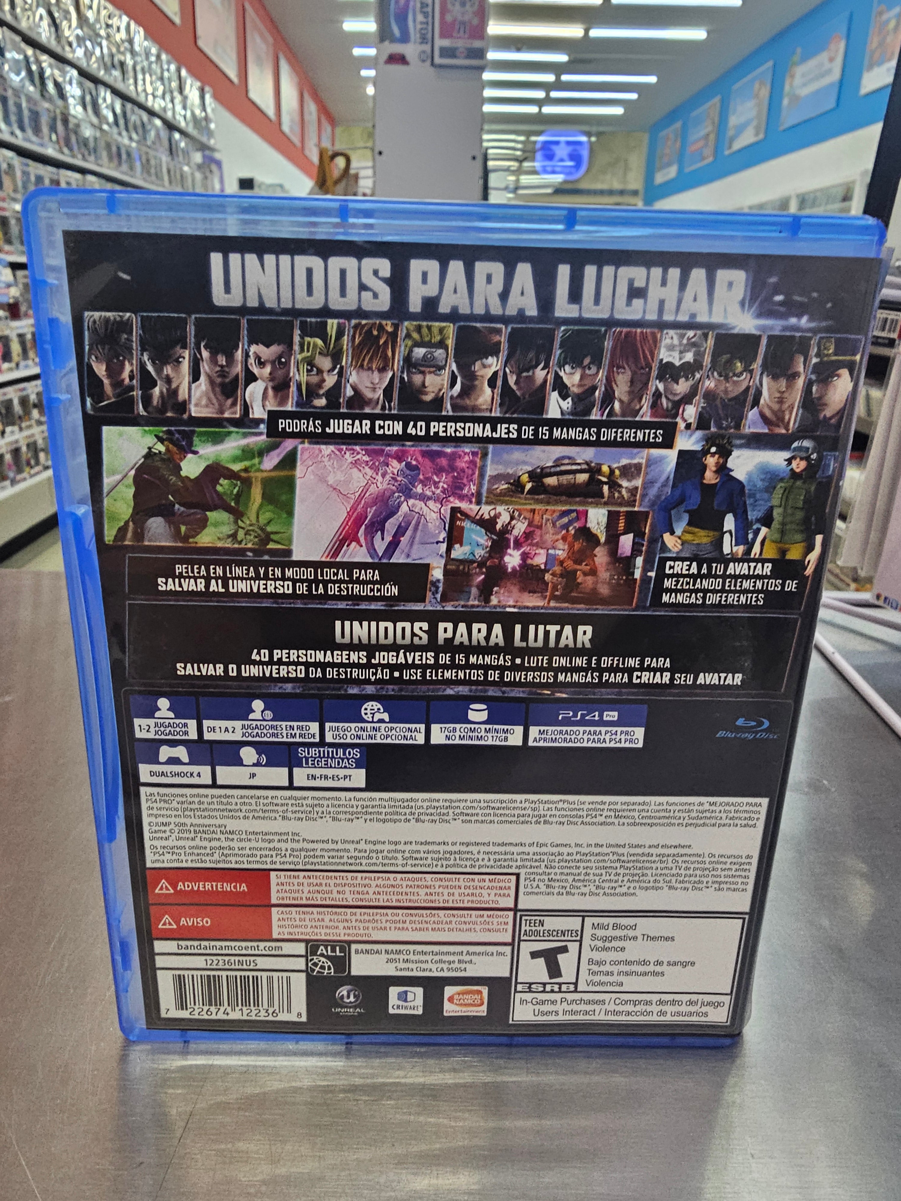 Jump Force Ps4 Usado
