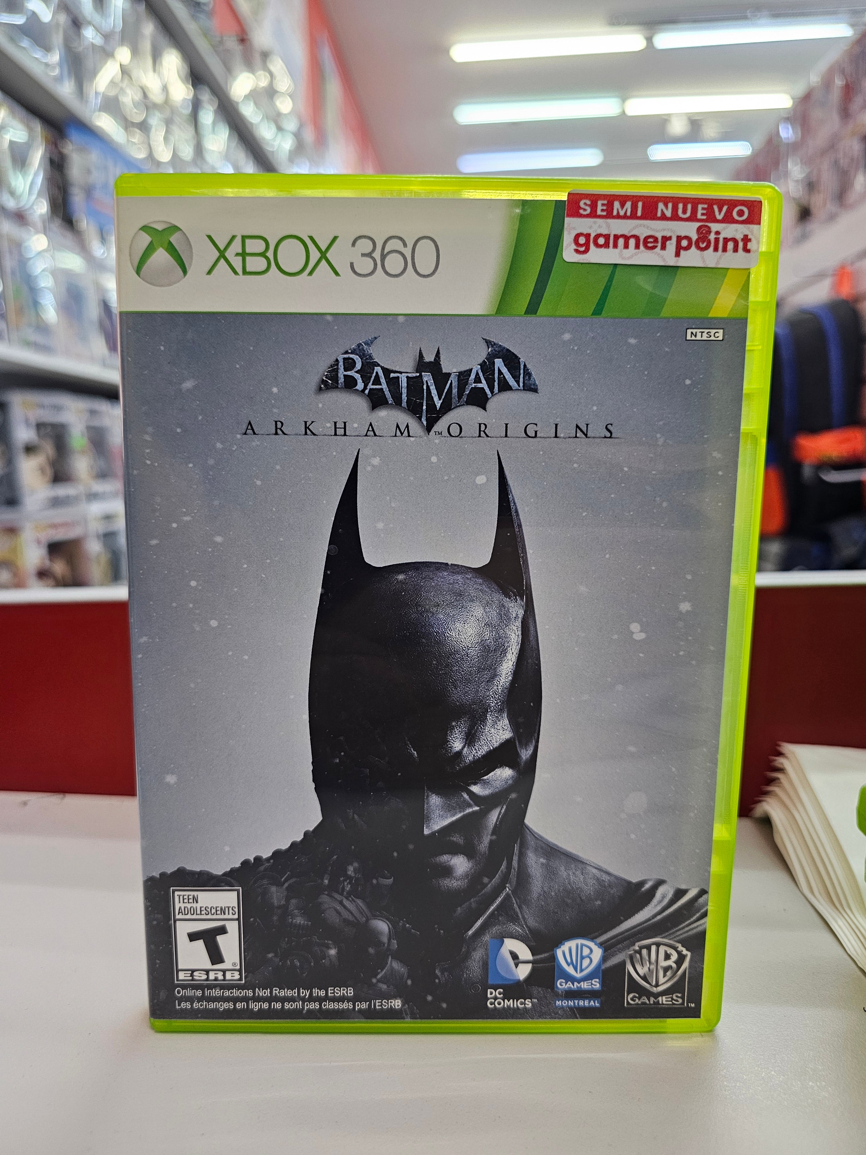Batman Arkham Origins  Xbox 360  Usado