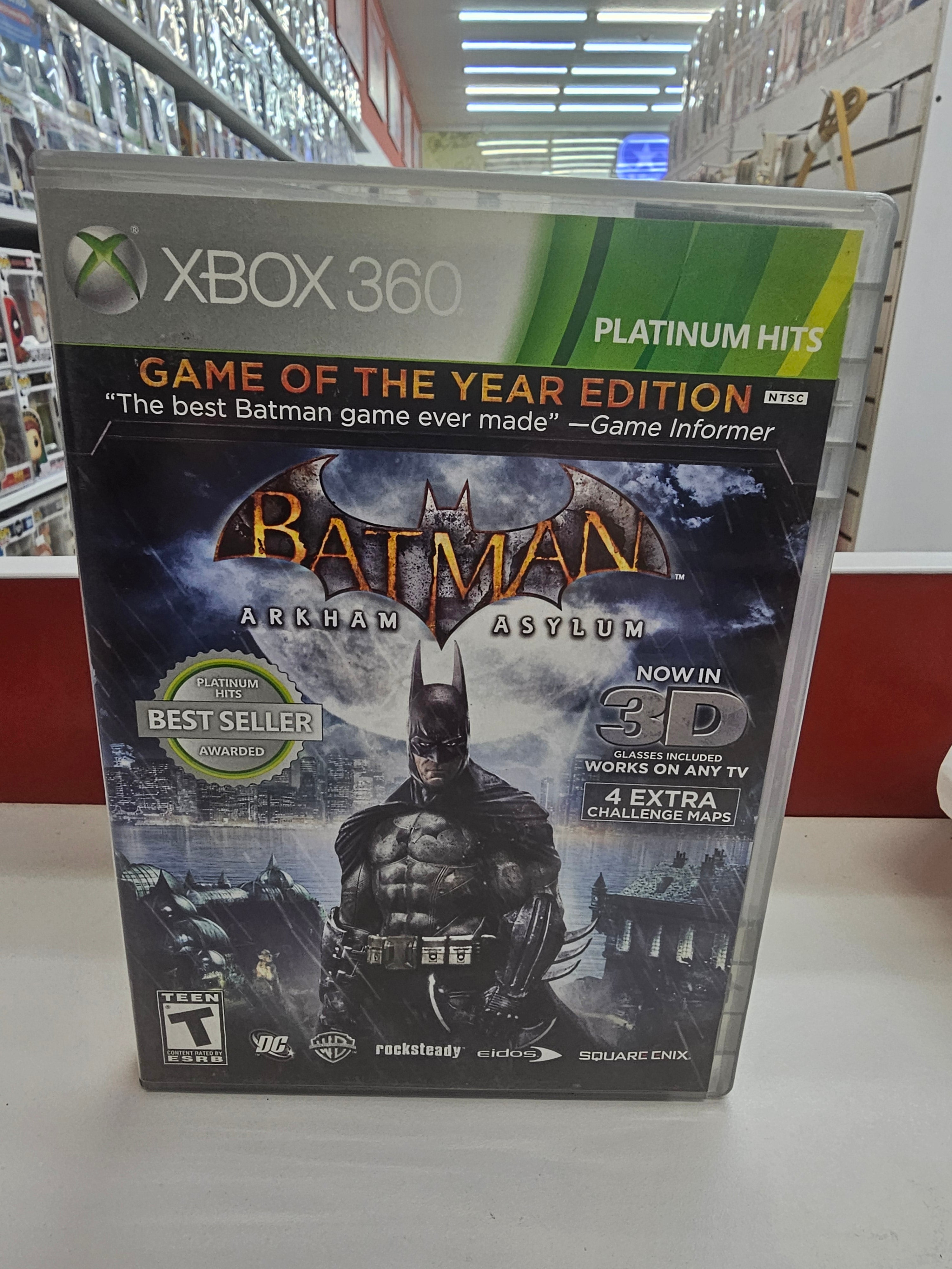 Batman Arkham Asylum Goty Xbox 360 Usado