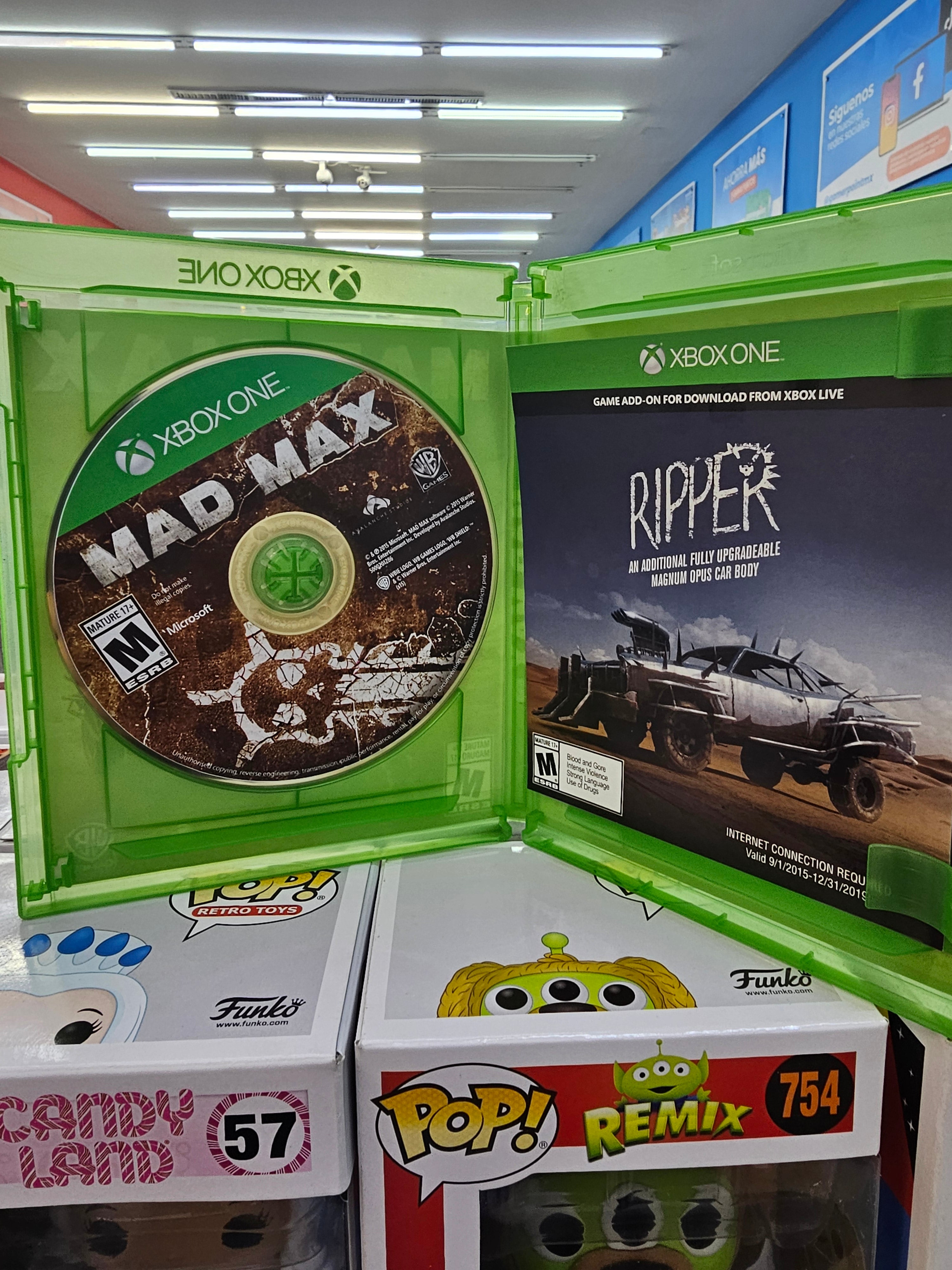 Mad Max Xbox One  Usado