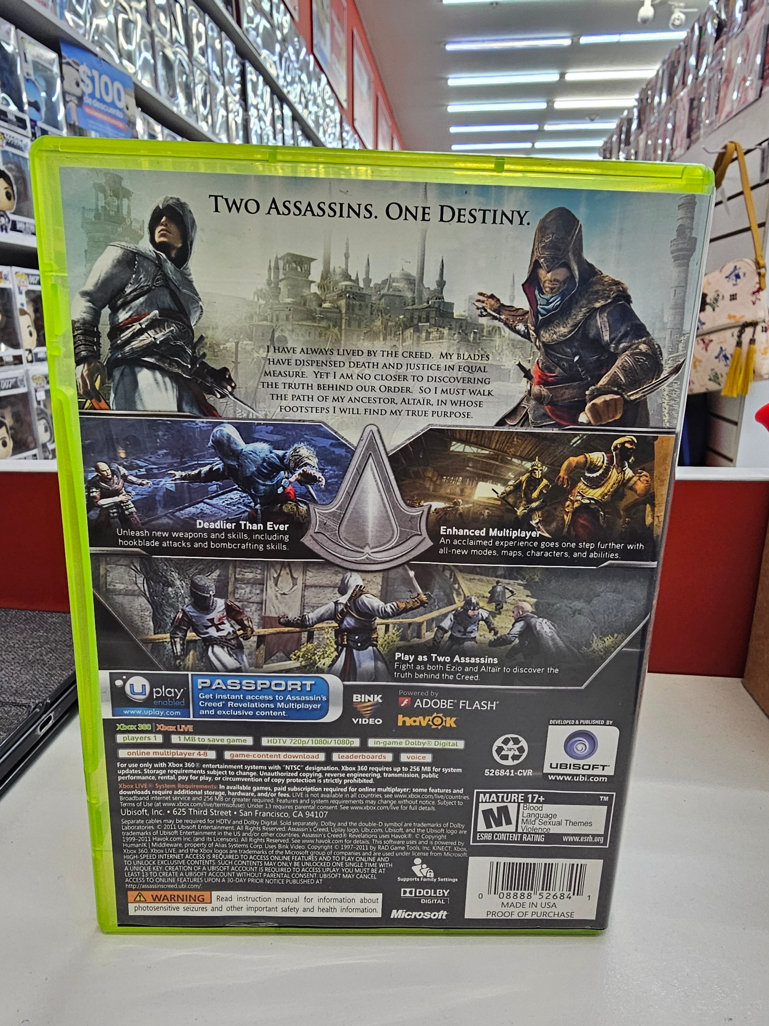Assassins Creed Revelations Xbox 360  Usado