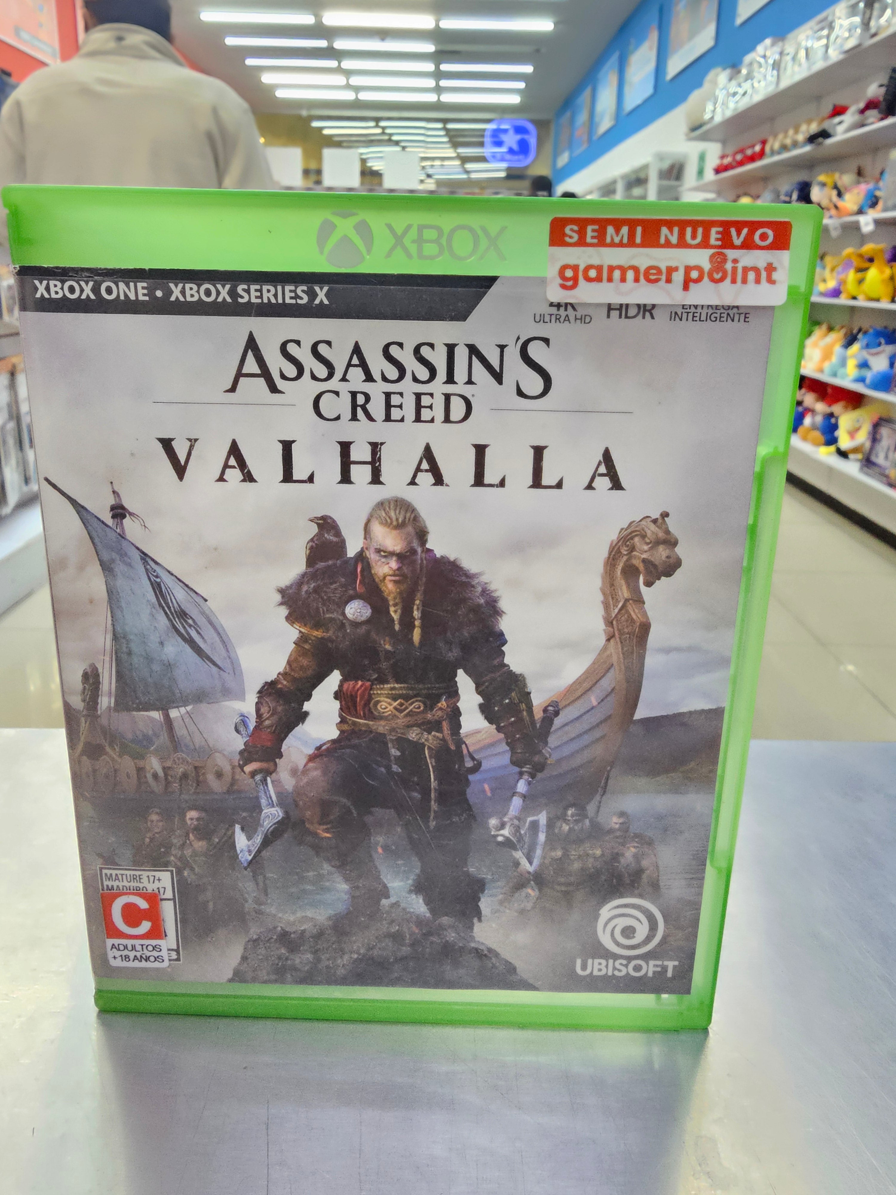 Assassins Creed Valhalla Xbox One  Usado