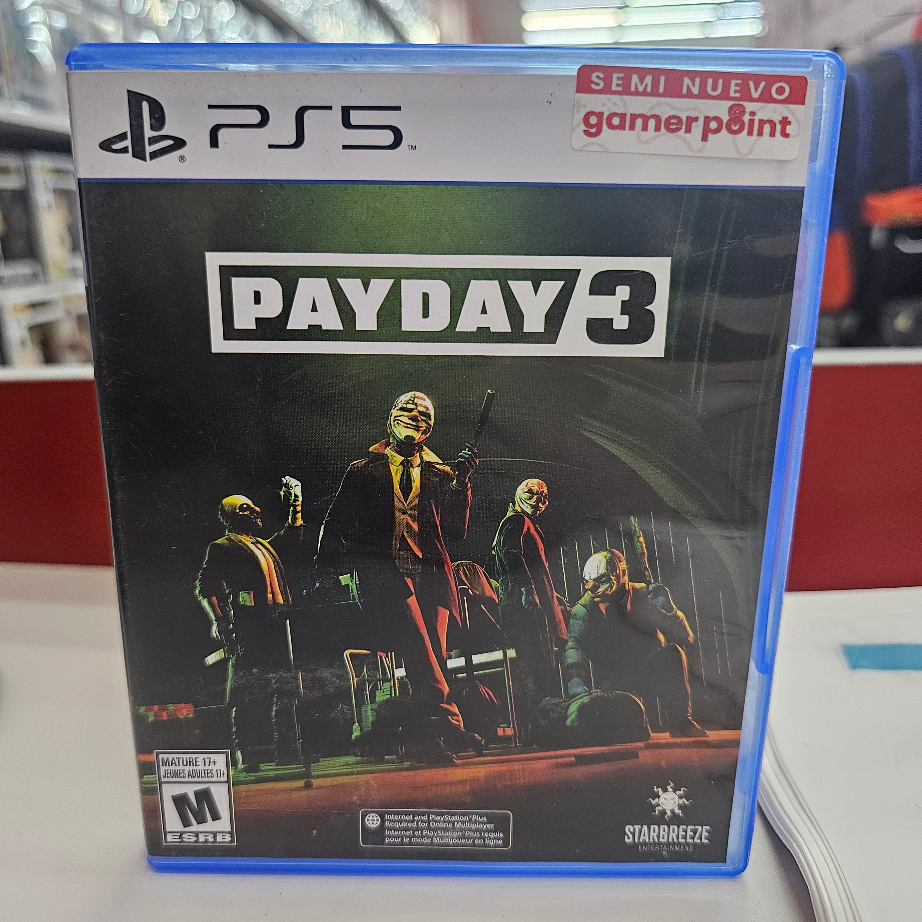 Payday 3 PS5 Usado