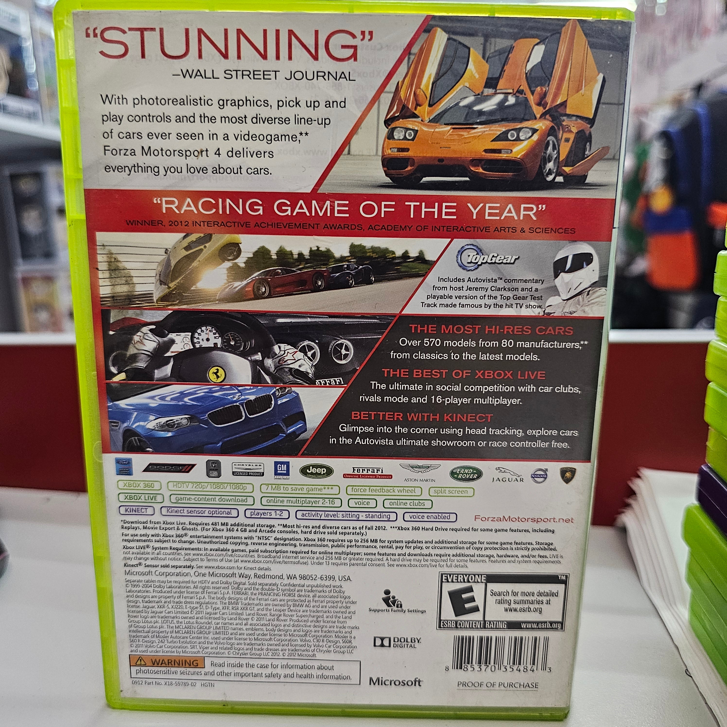 Forza Motorsport 4 Xbox 360 Usado