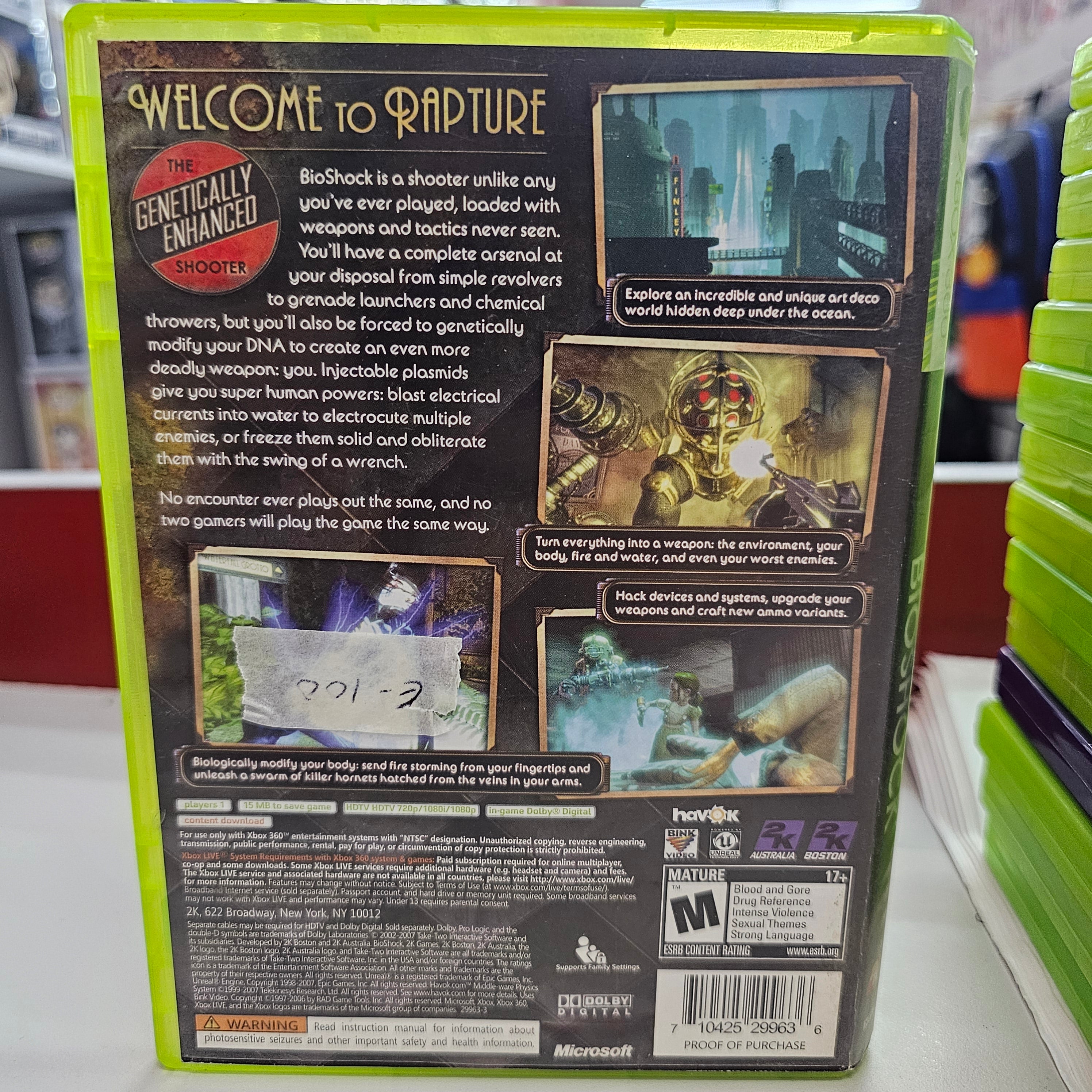 Bioshock Xbox 360 Usado