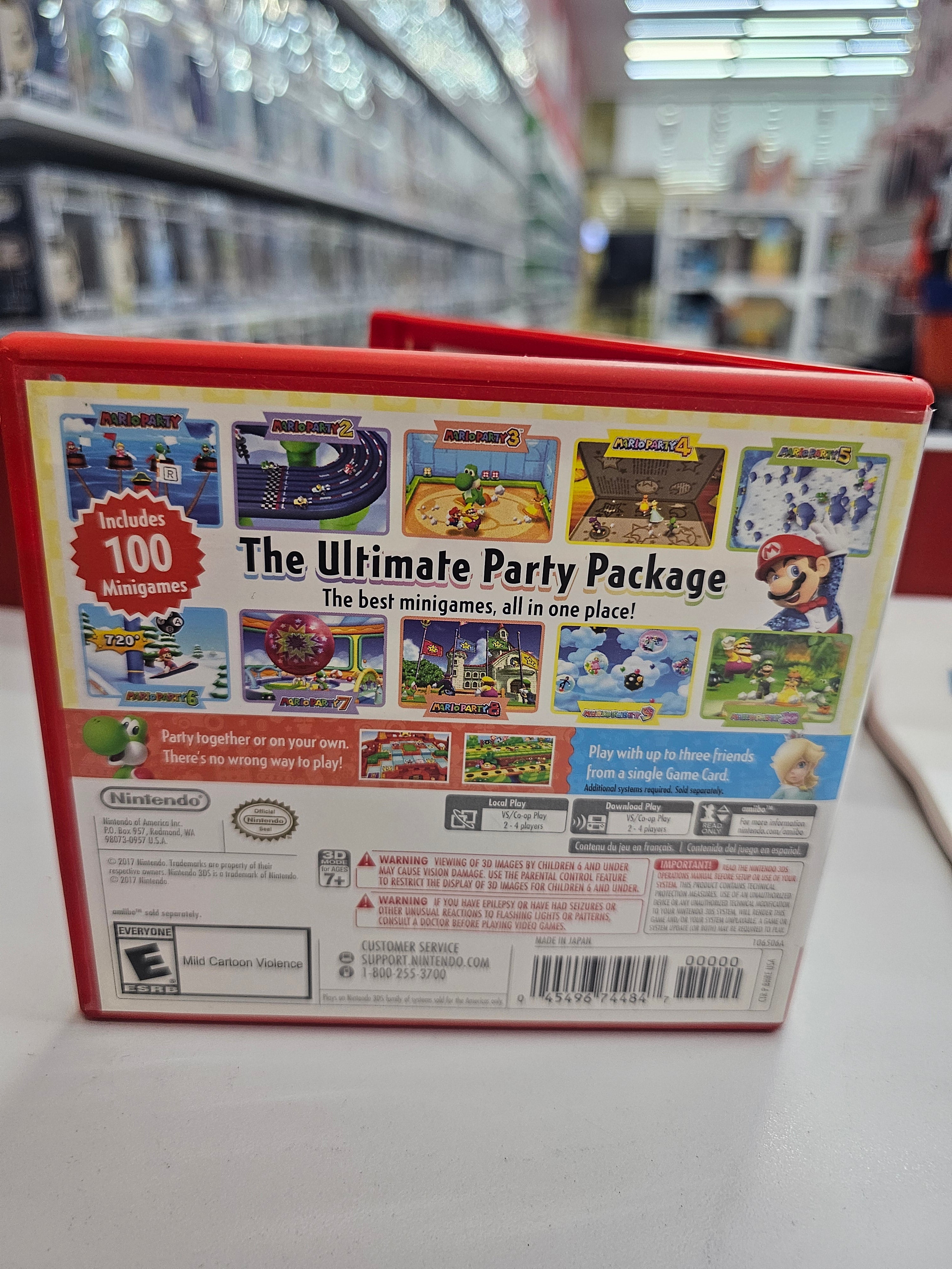 Mario Party The Top 100 3Ds Usado