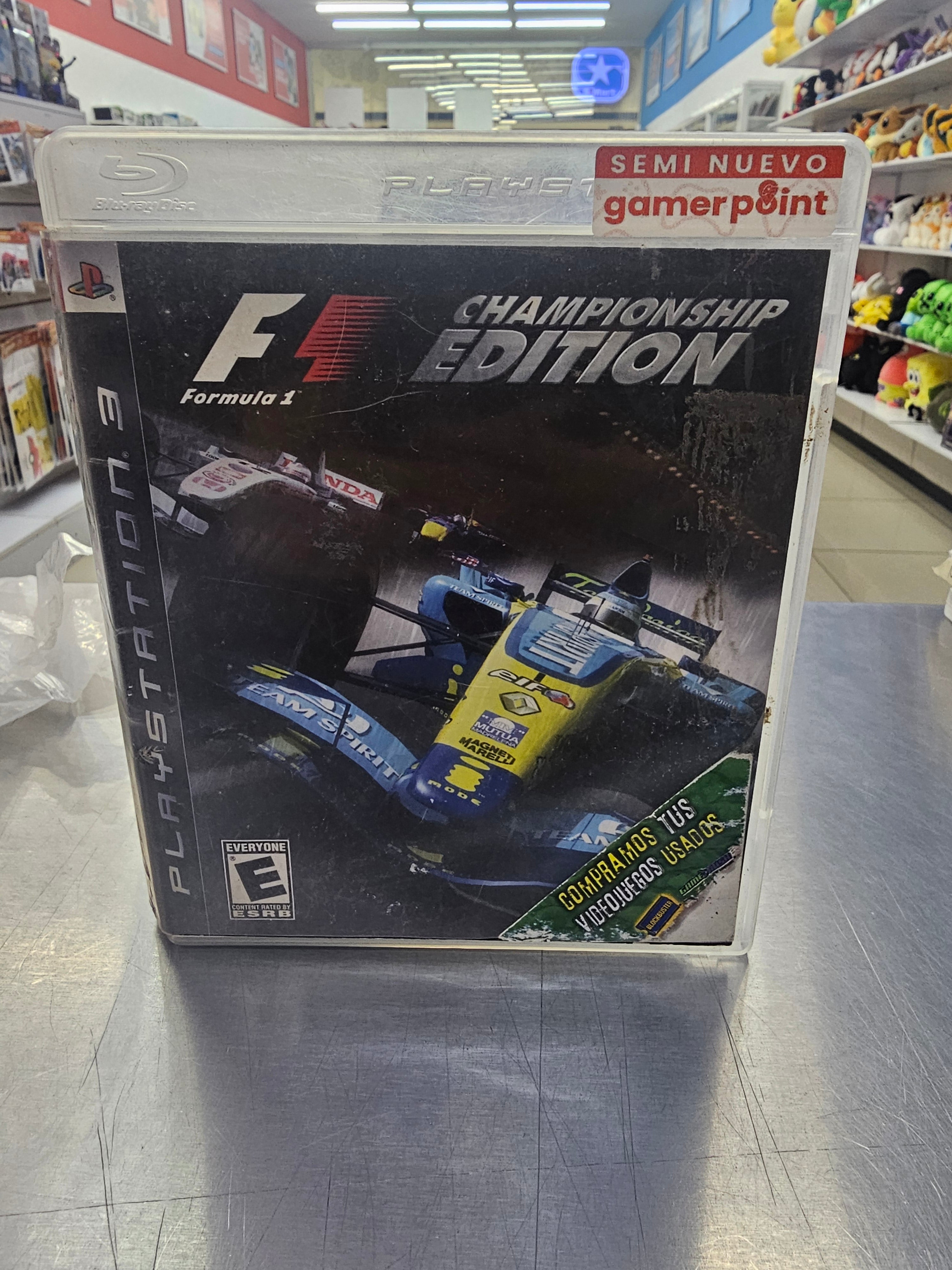 Formula 1 Championship Edition PS3 Usado