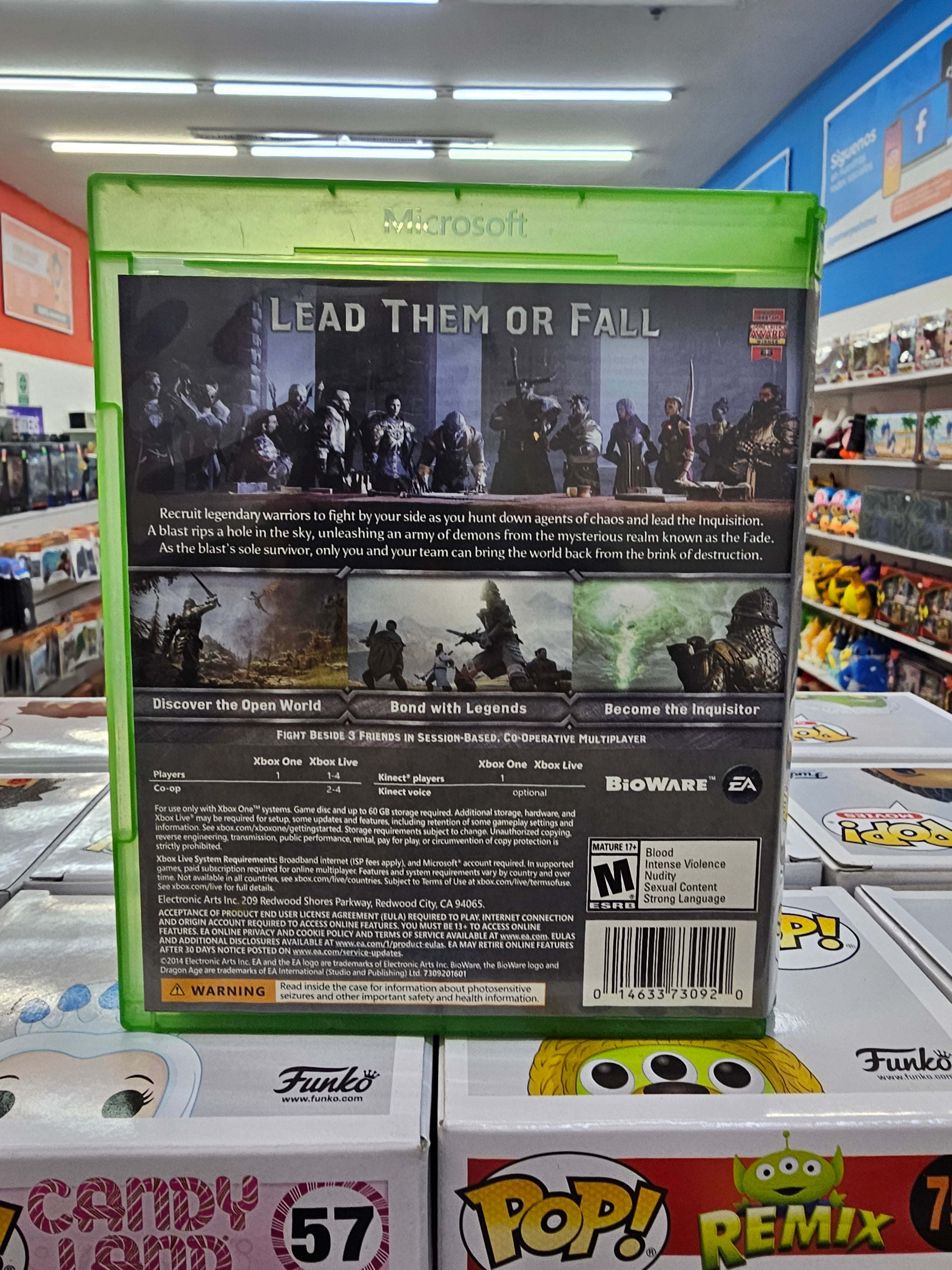 Dragon Age Inquisition Xbox One  Usado