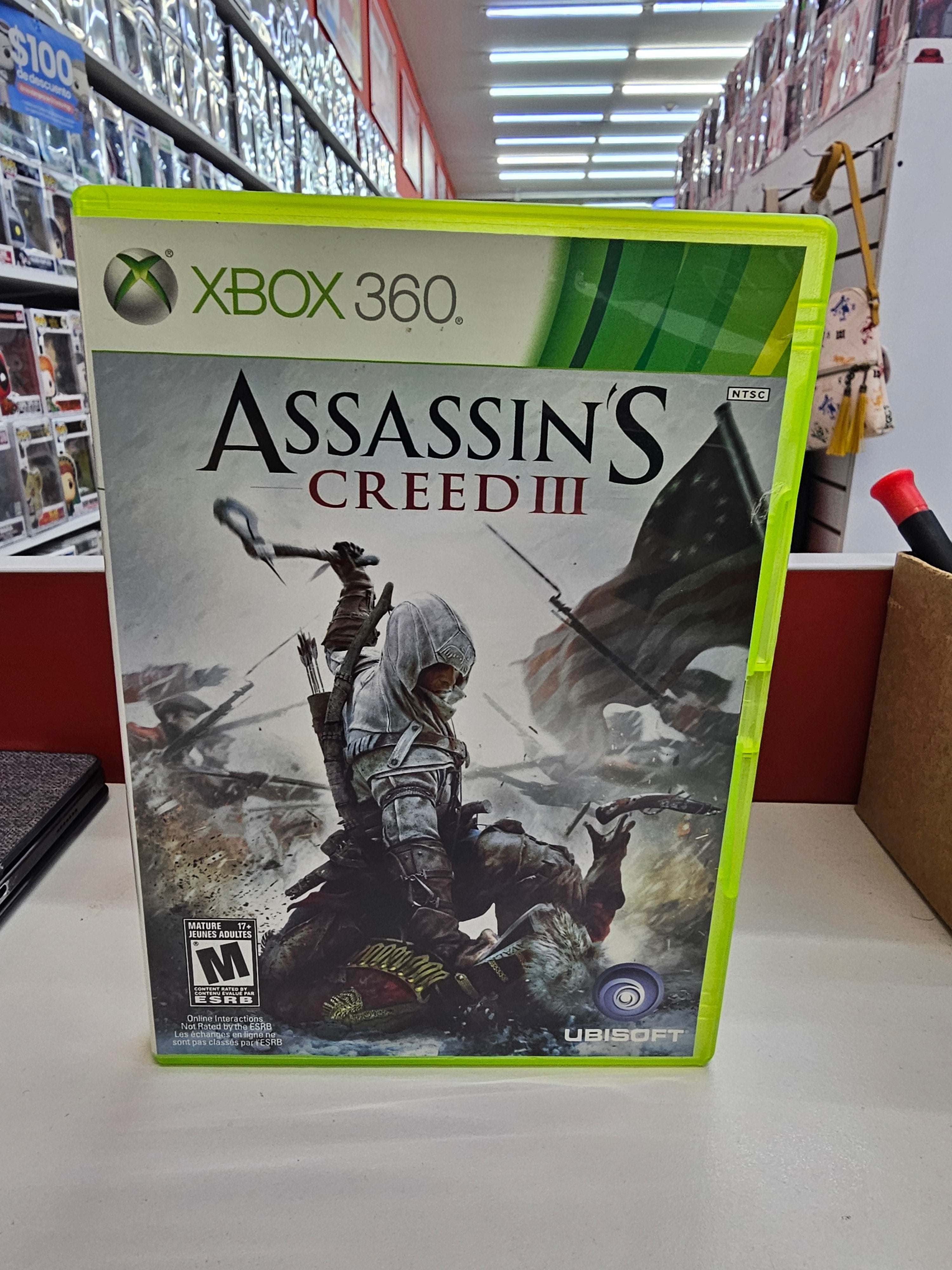 Assassins Creed 3 Xbox 360  Usado
