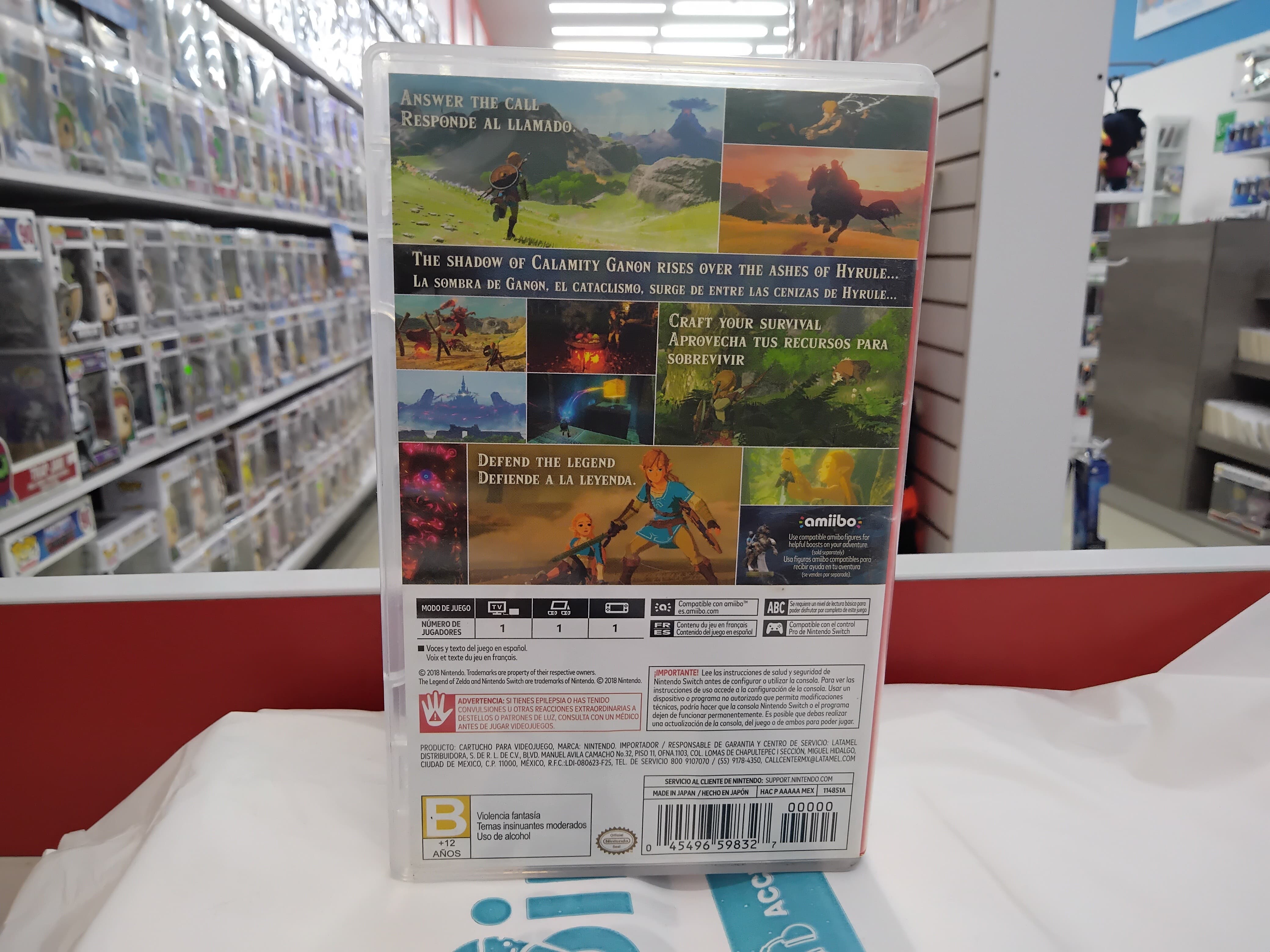 The Legend Of Zelda Breath Of The Wild Nintendo Switch Usado