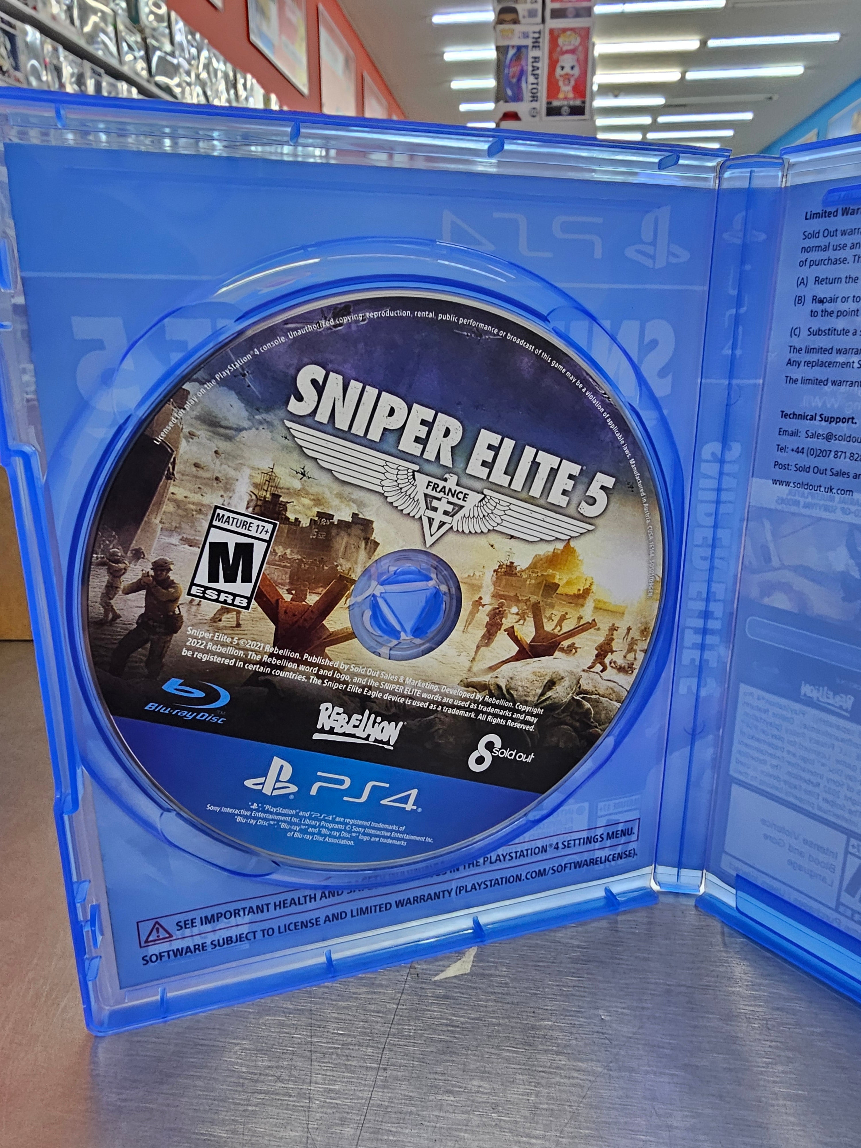 Sniper Elite 5 PS4 Usado