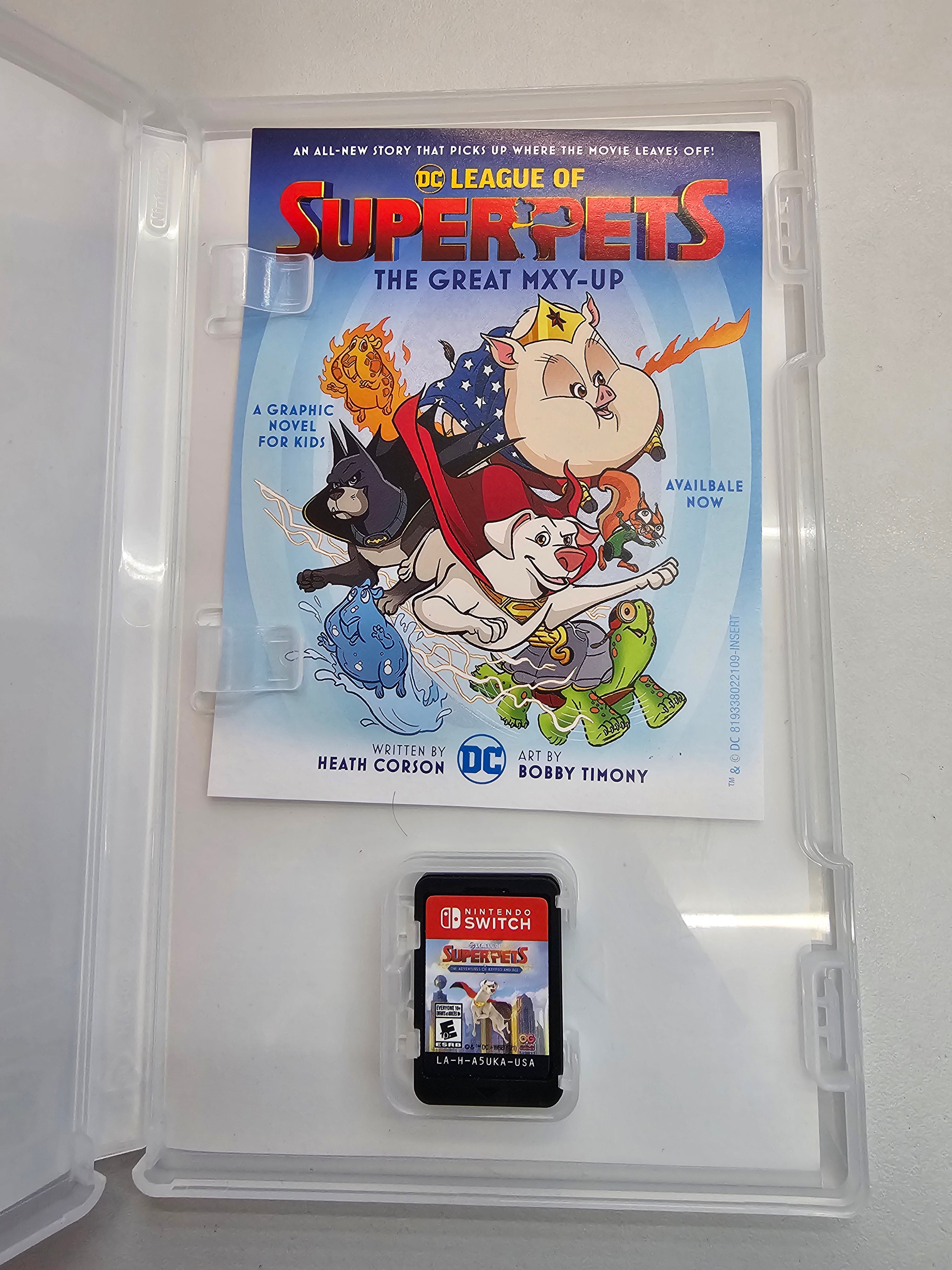 DC League Of Super-Pets The Adventures of Krypto and Ace Nintendo Switch Usado