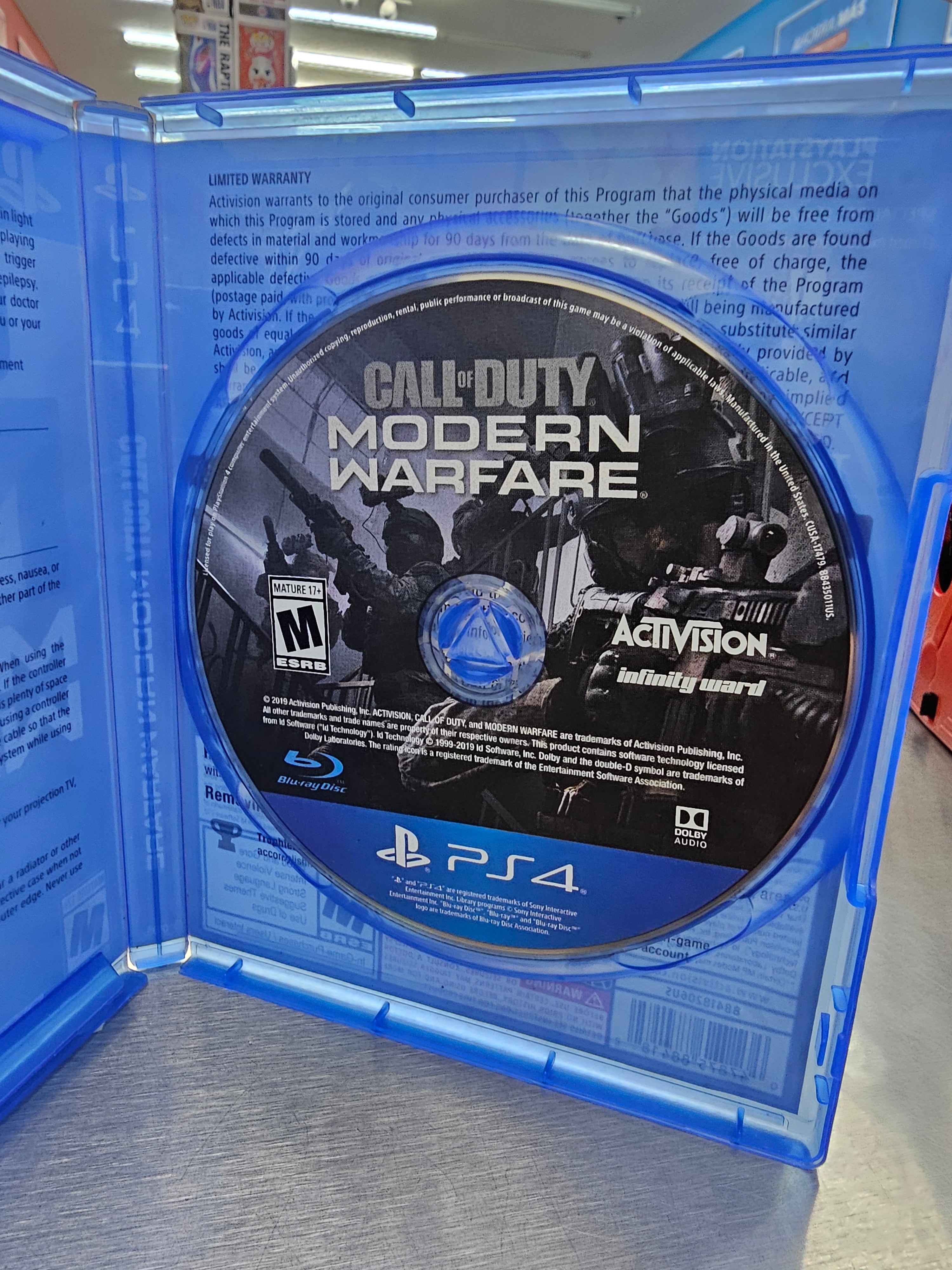 Call Of Duty Modern Warfare Ps4 Usado