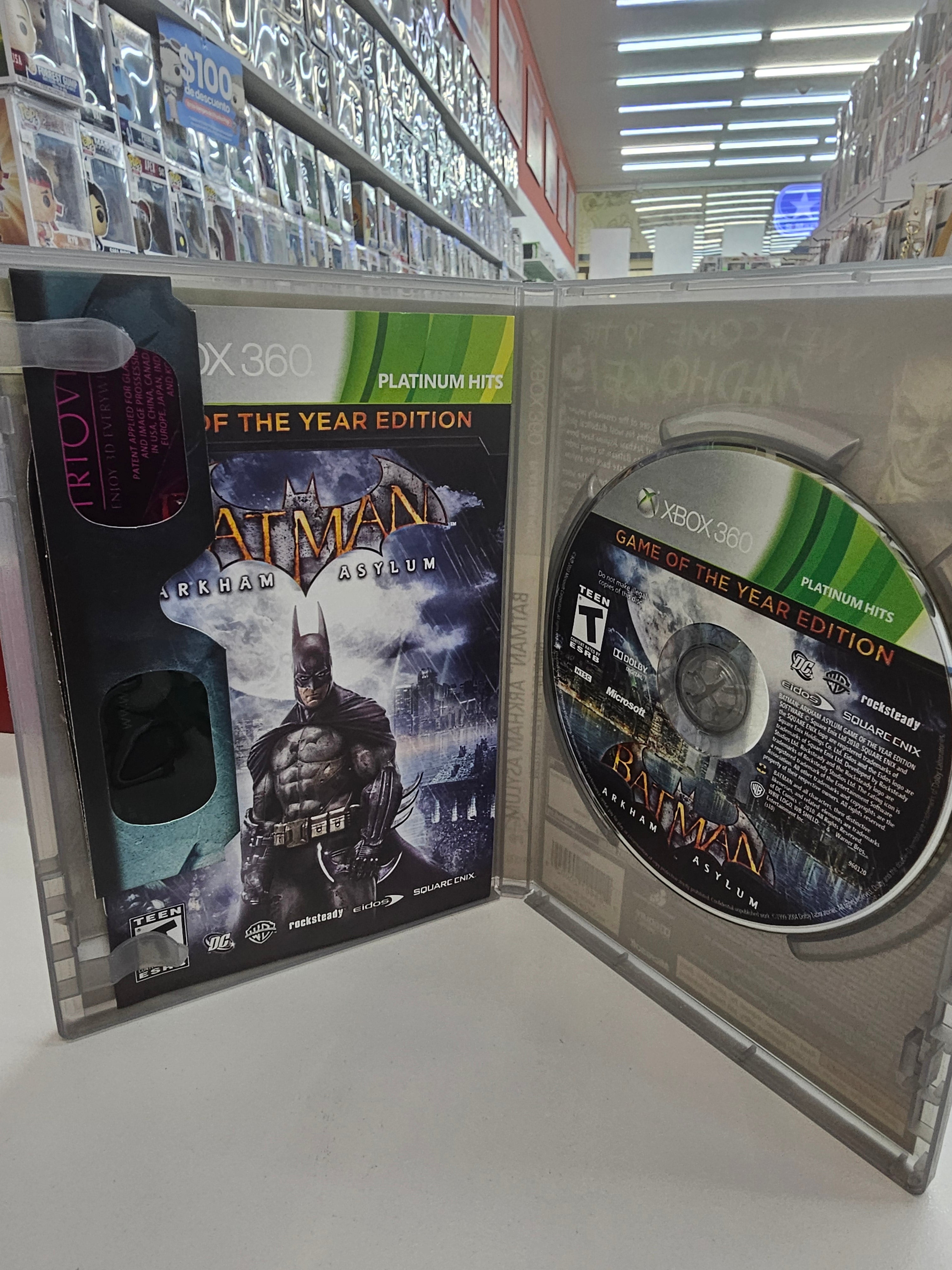 Batman Arkham Asylum Goty Xbox 360 Usado