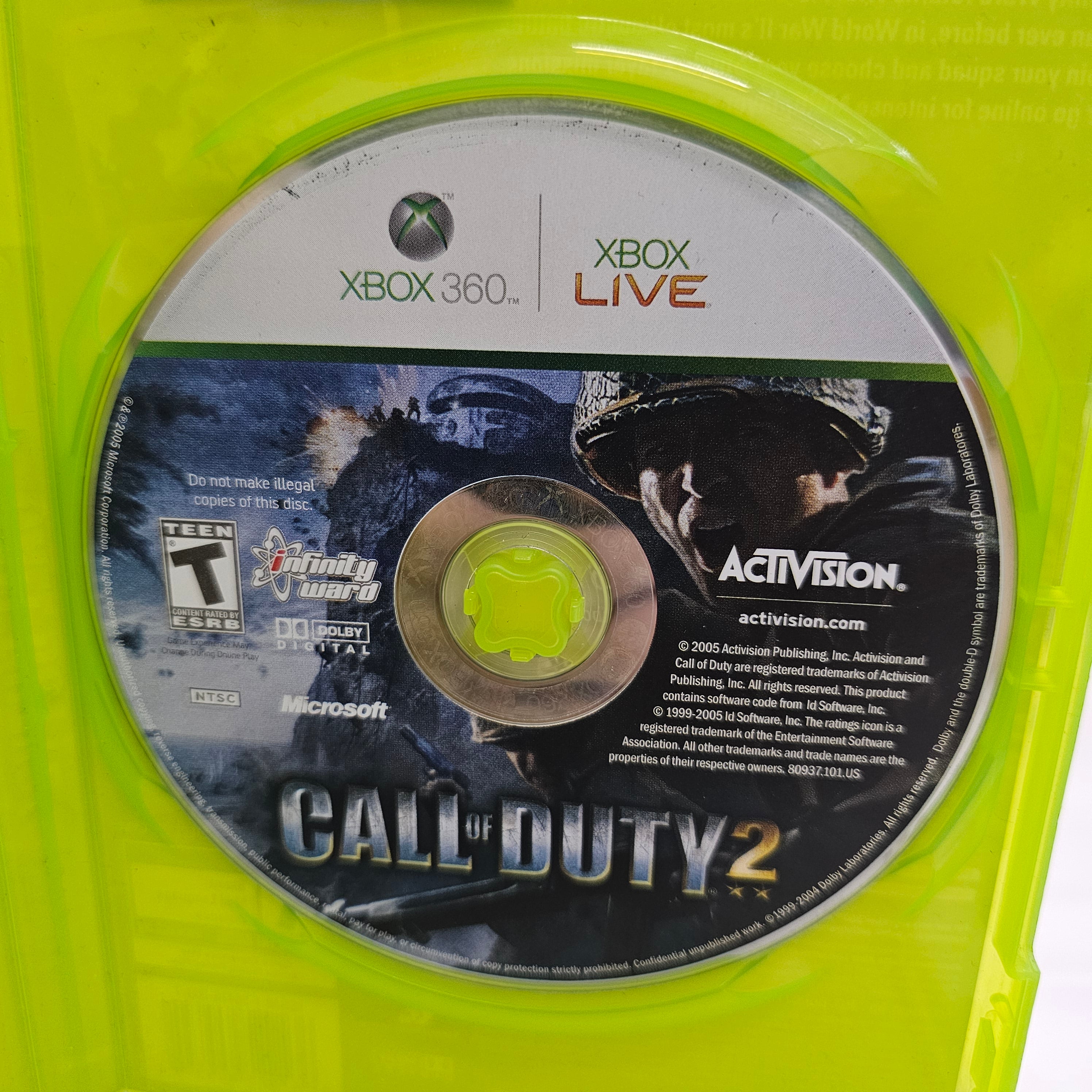Call Of Duty 2 Xbox 360  Usado