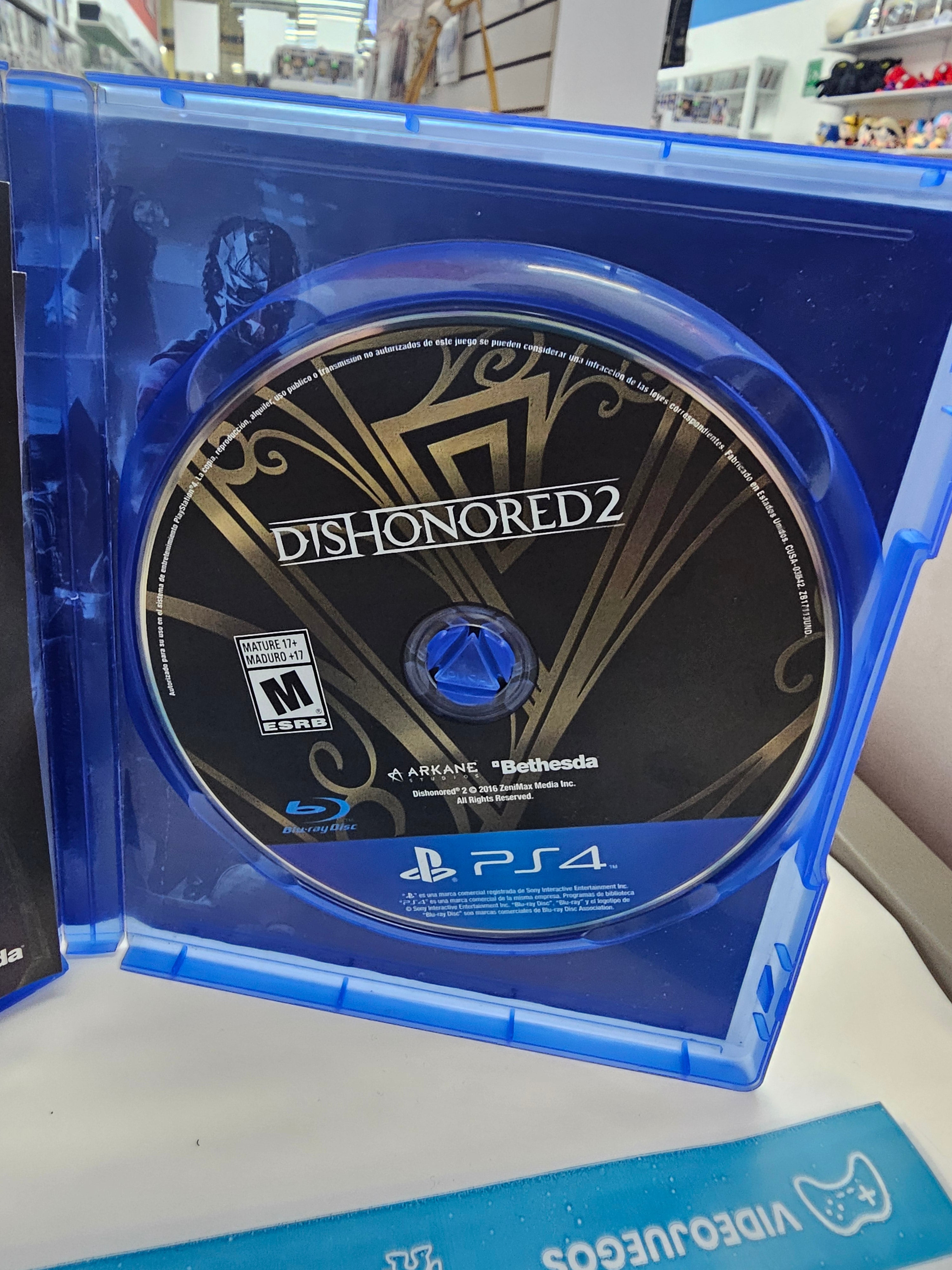 Dishonored 2 Ps4  Usado