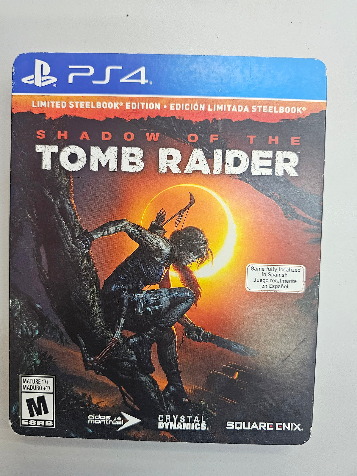 Shadow of the Tomb Raider Steelbook Ps4 Usado