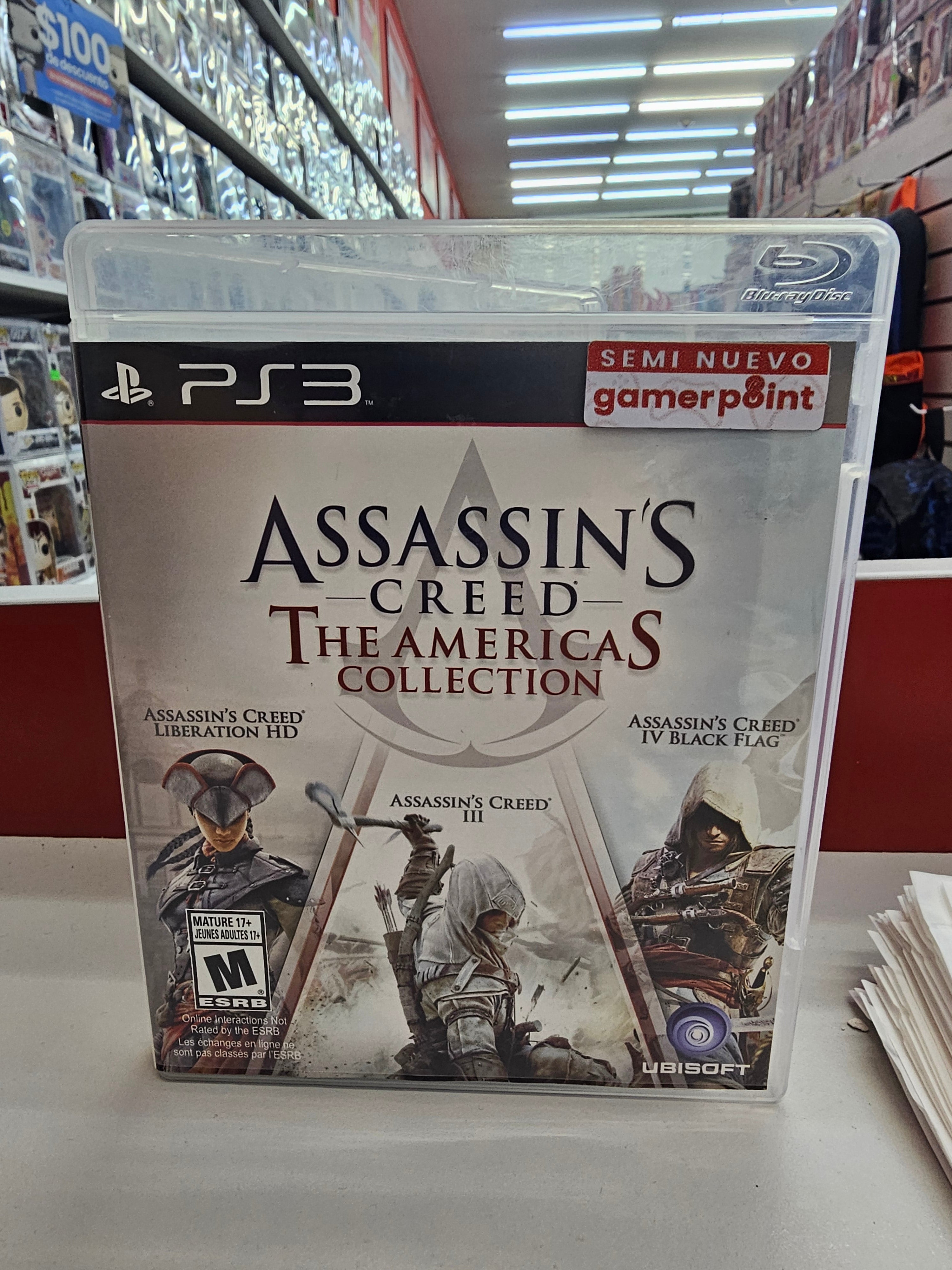 Assassins Creed The Americas Collection Ps3  Usado