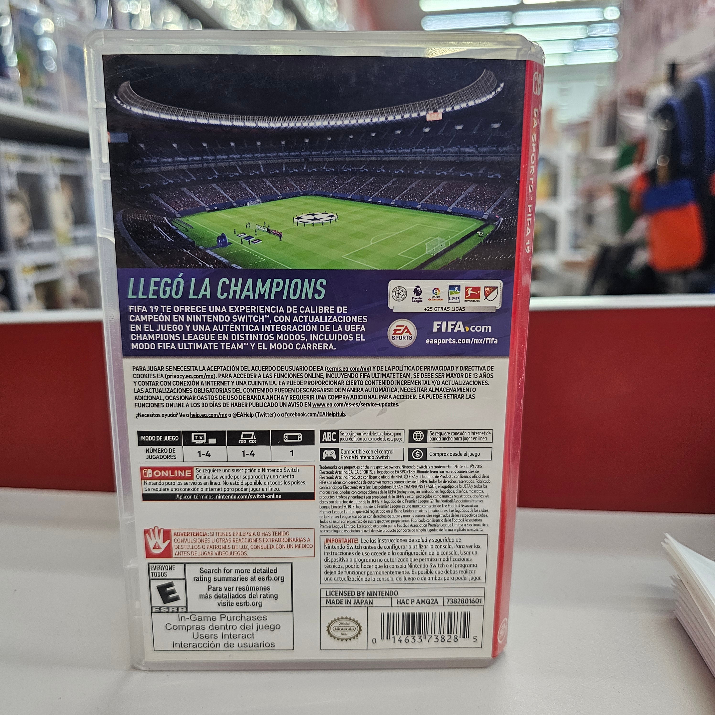 Fifa 19 Nintendo Switch Usado