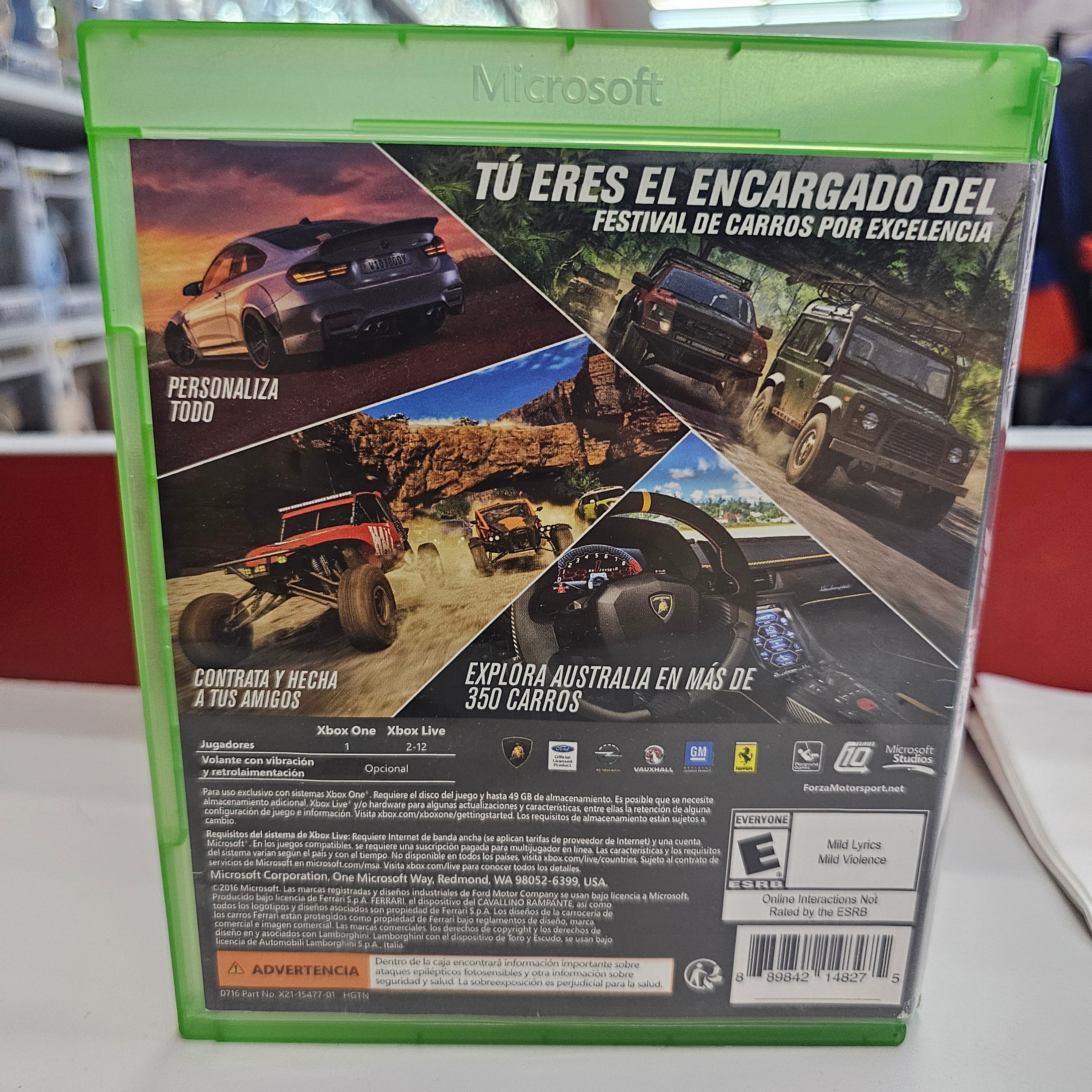 Forza Horizon 3 Xbox One Usado