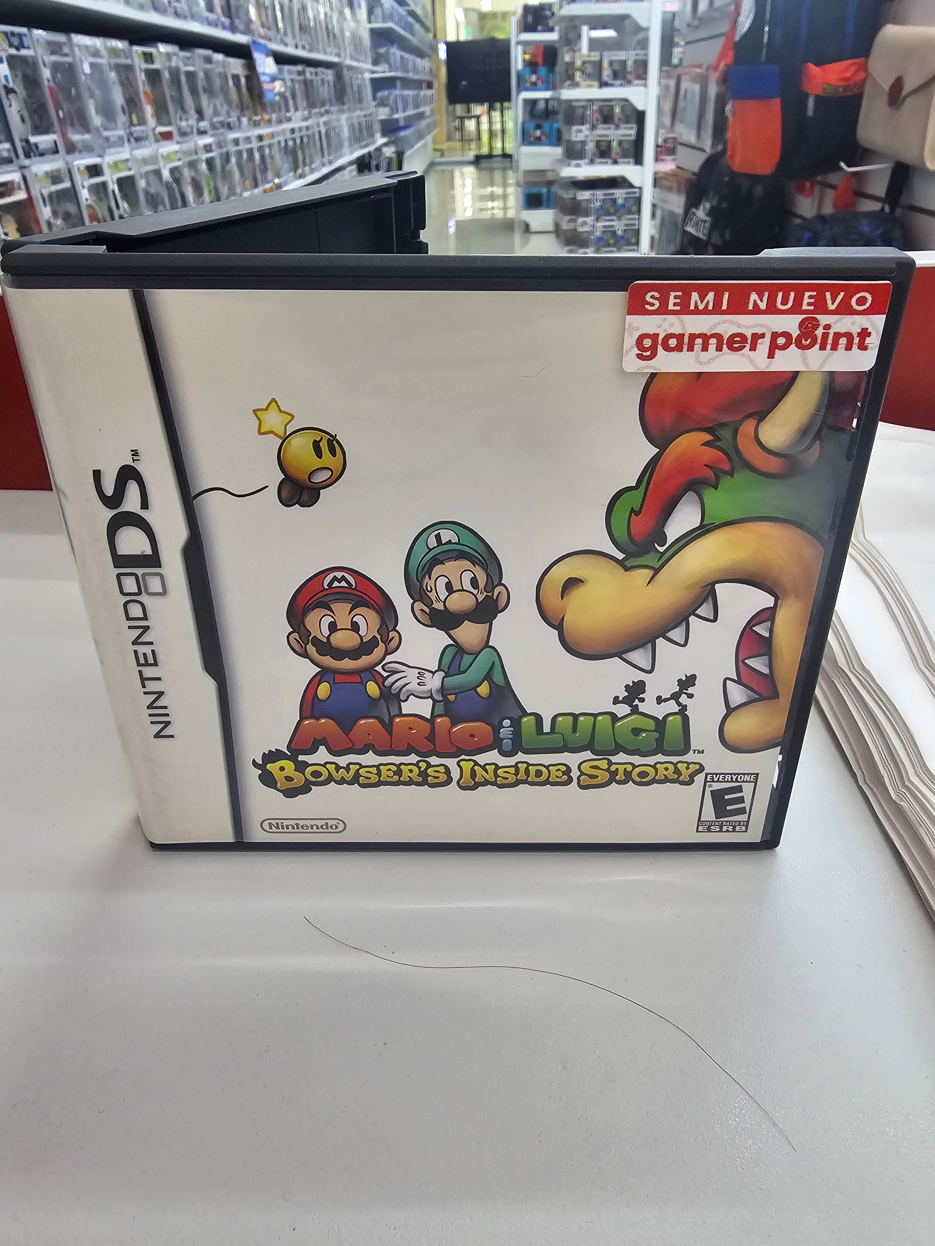 Mario & Luigi Bowser's Inside Story Nintendo DS Usado