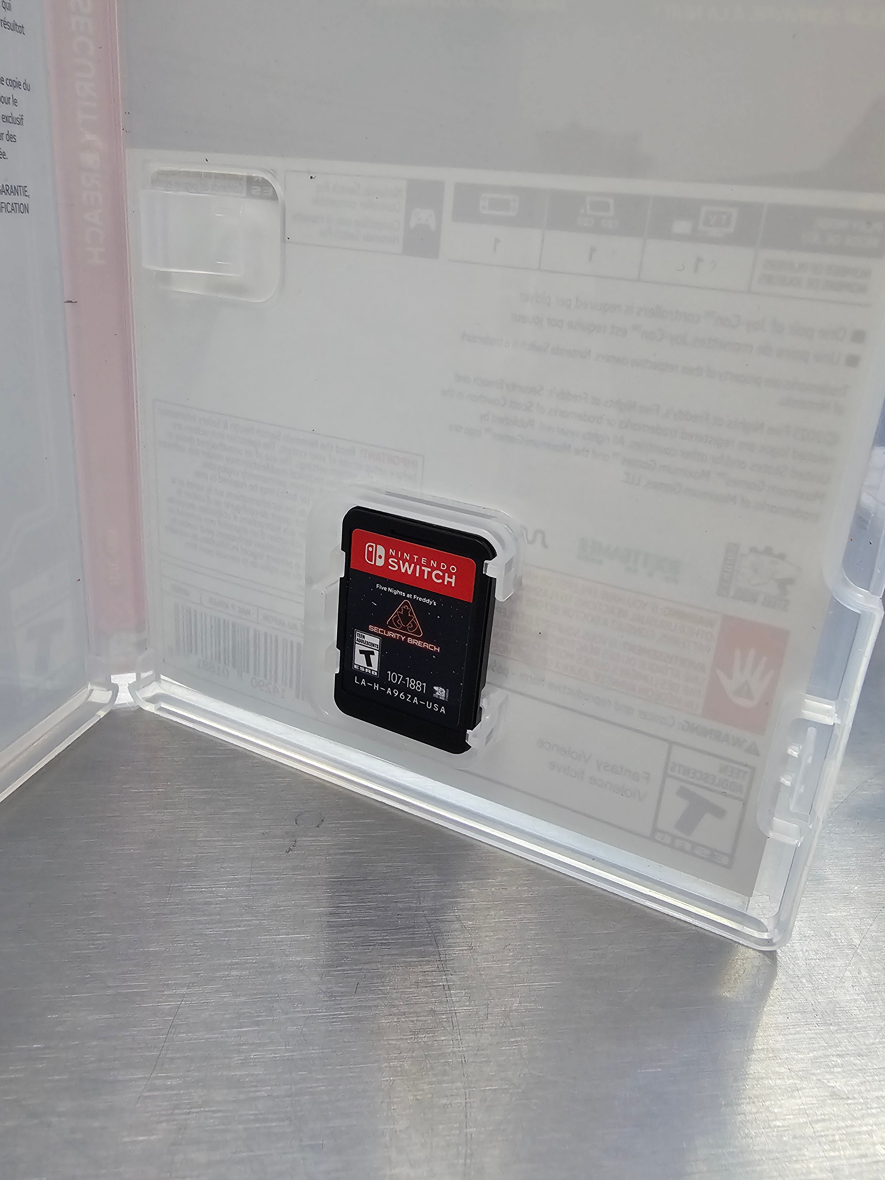 Five Nights At Freddy's Security Breach Nintendo Switch Usado