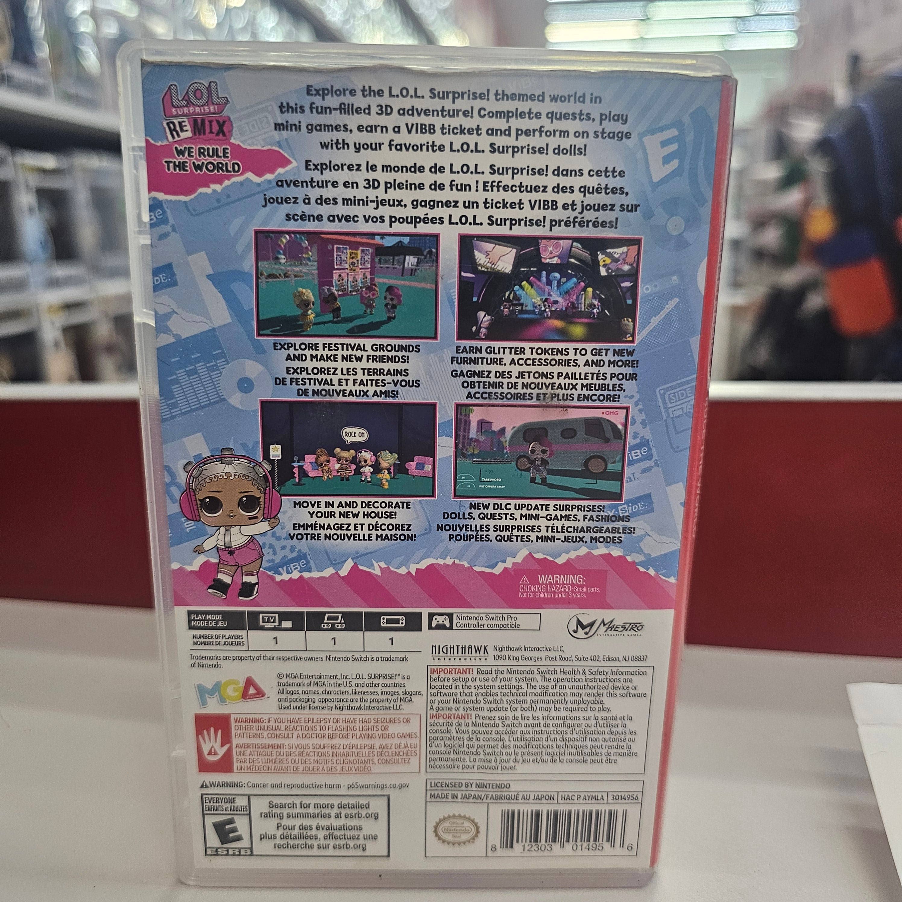 L.O.L Surprise! Remix: We Rule The World Nintendo Switch Usado