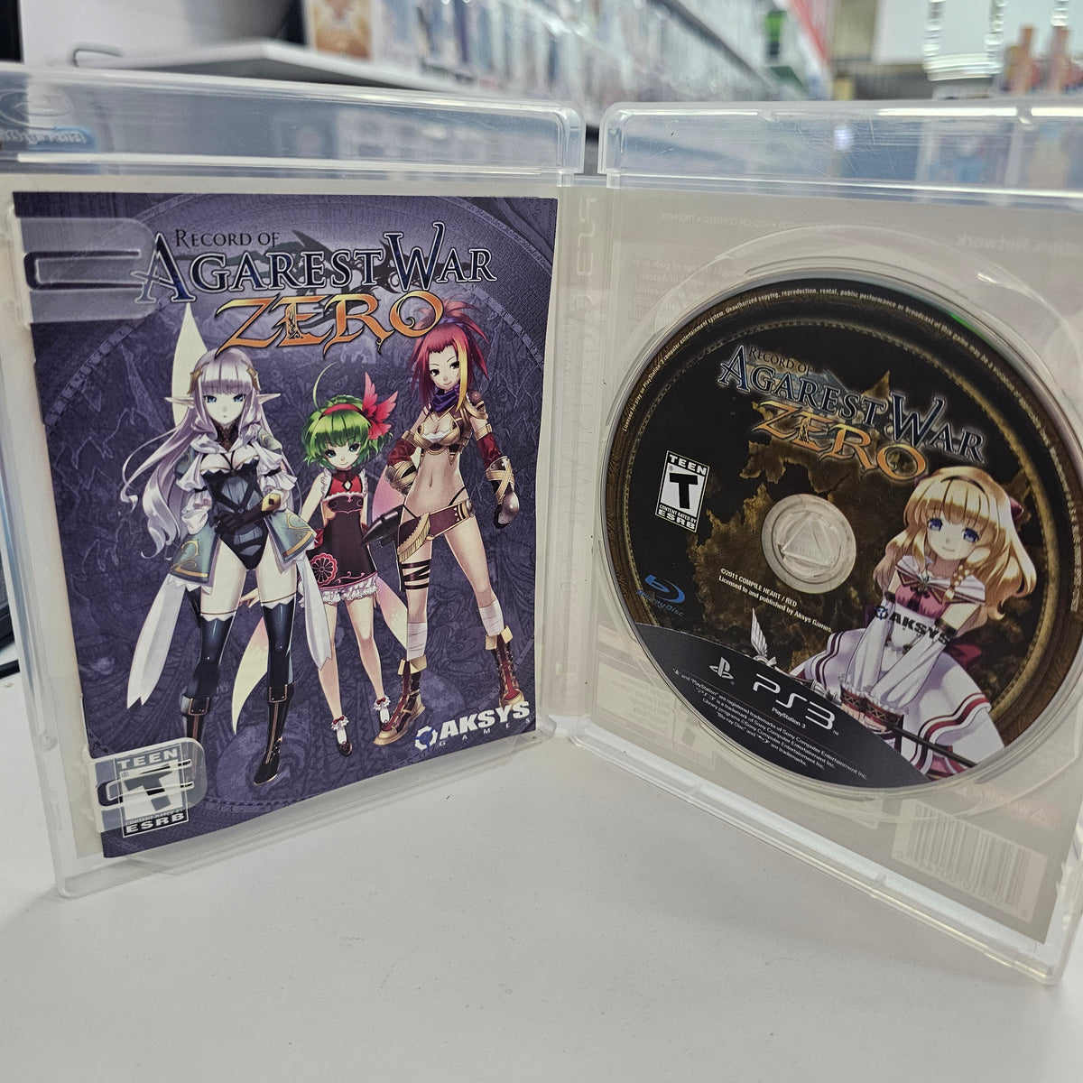 Record of Agarest War Zero Limited Edition PS3 Usado