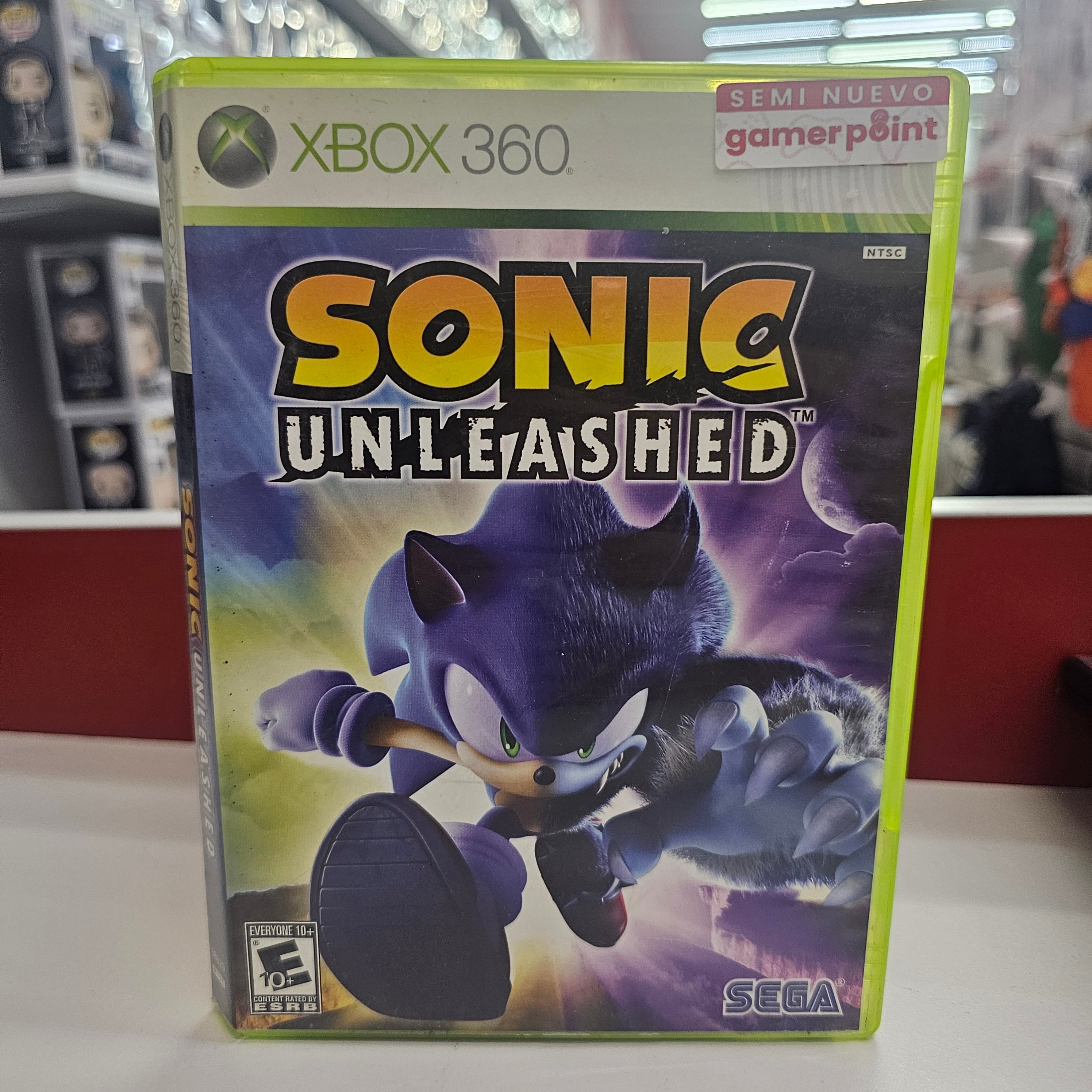Sonic Unleashed Xbox 360 Usado