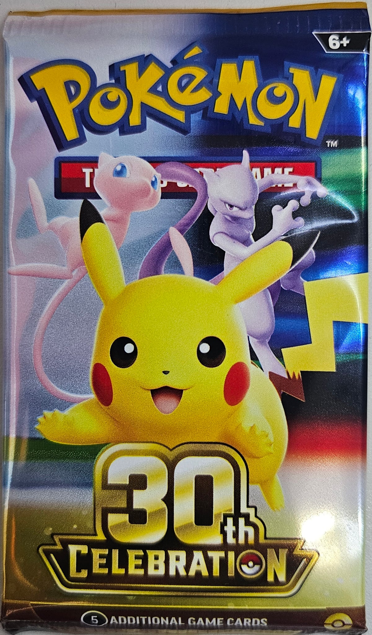 Pokémon TCG: 30TH Aniversario Sobre Individual - Inglés
