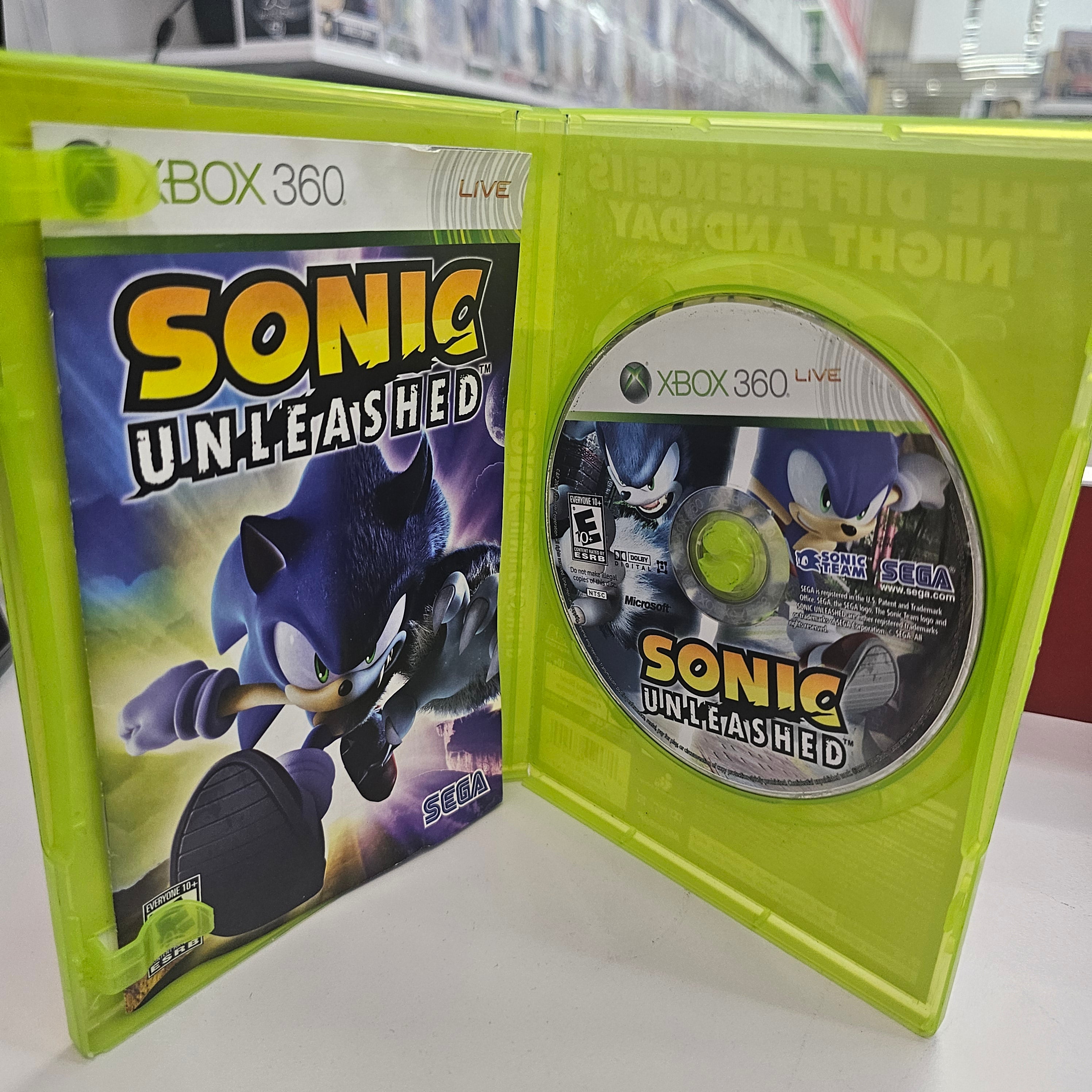 Sonic Unleashed Xbox 360 Usado