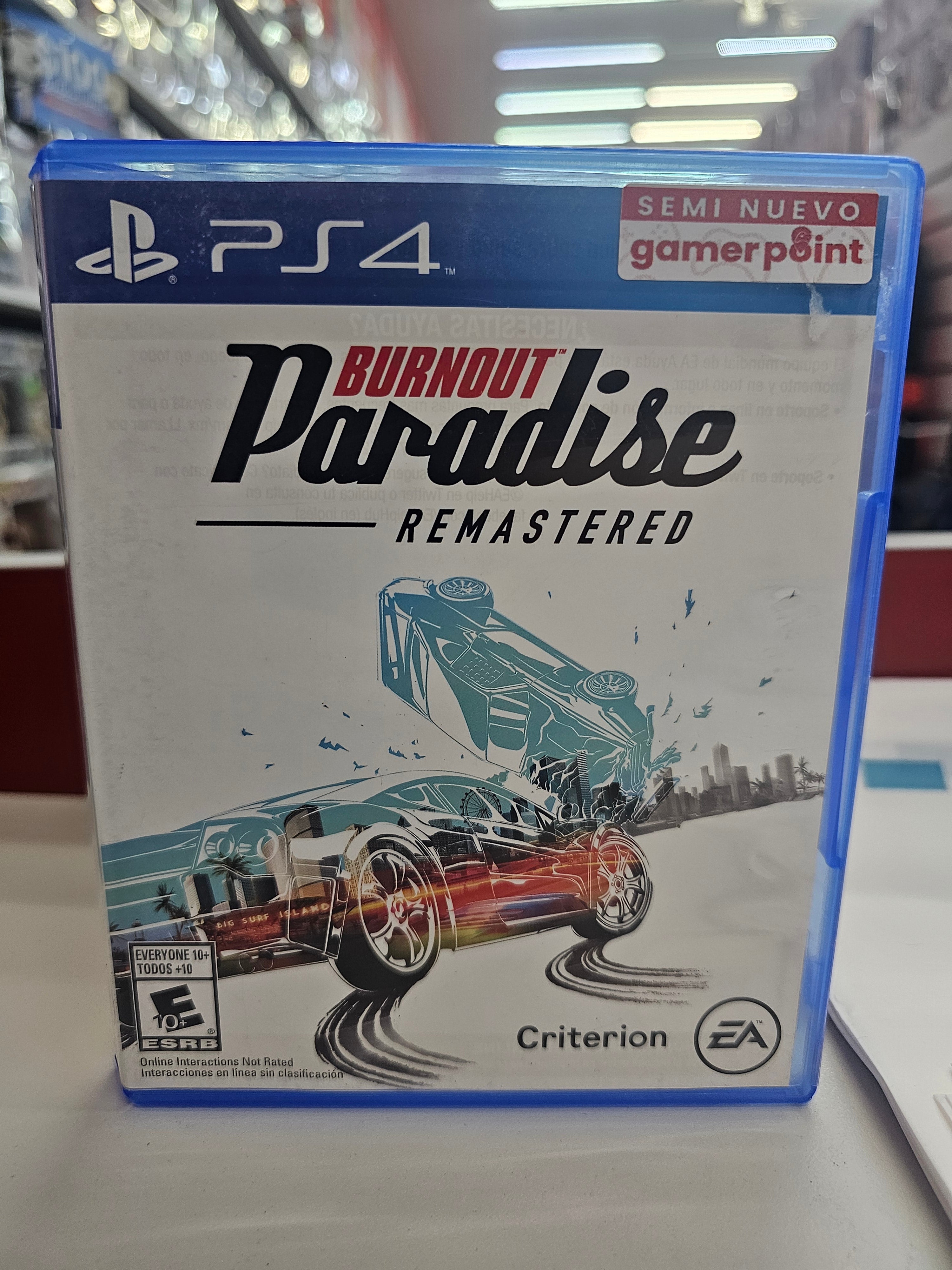 Burnout Paradise Remastered Ps4 Usado