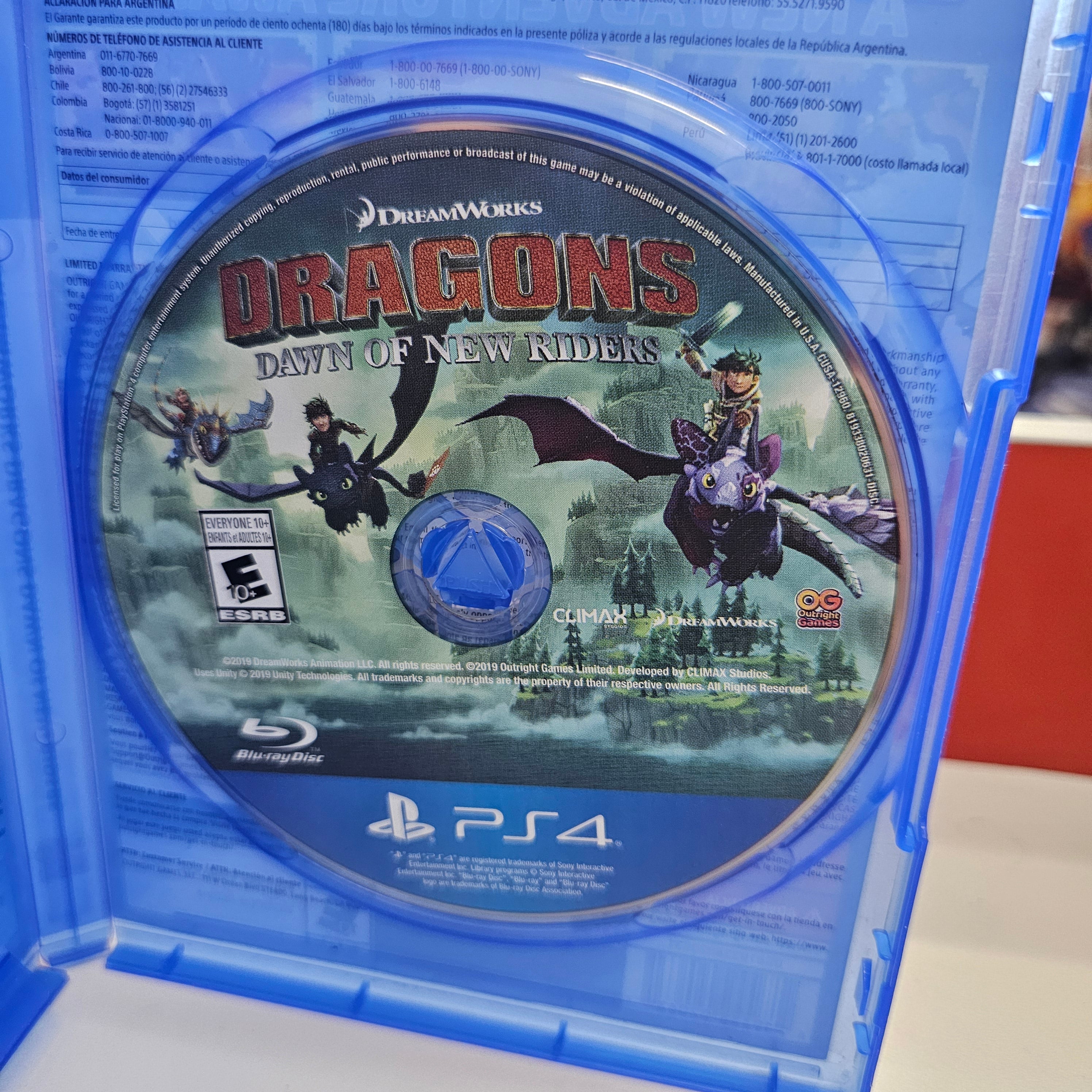 Dragons: Dawn of New Riders Ps4 Usado