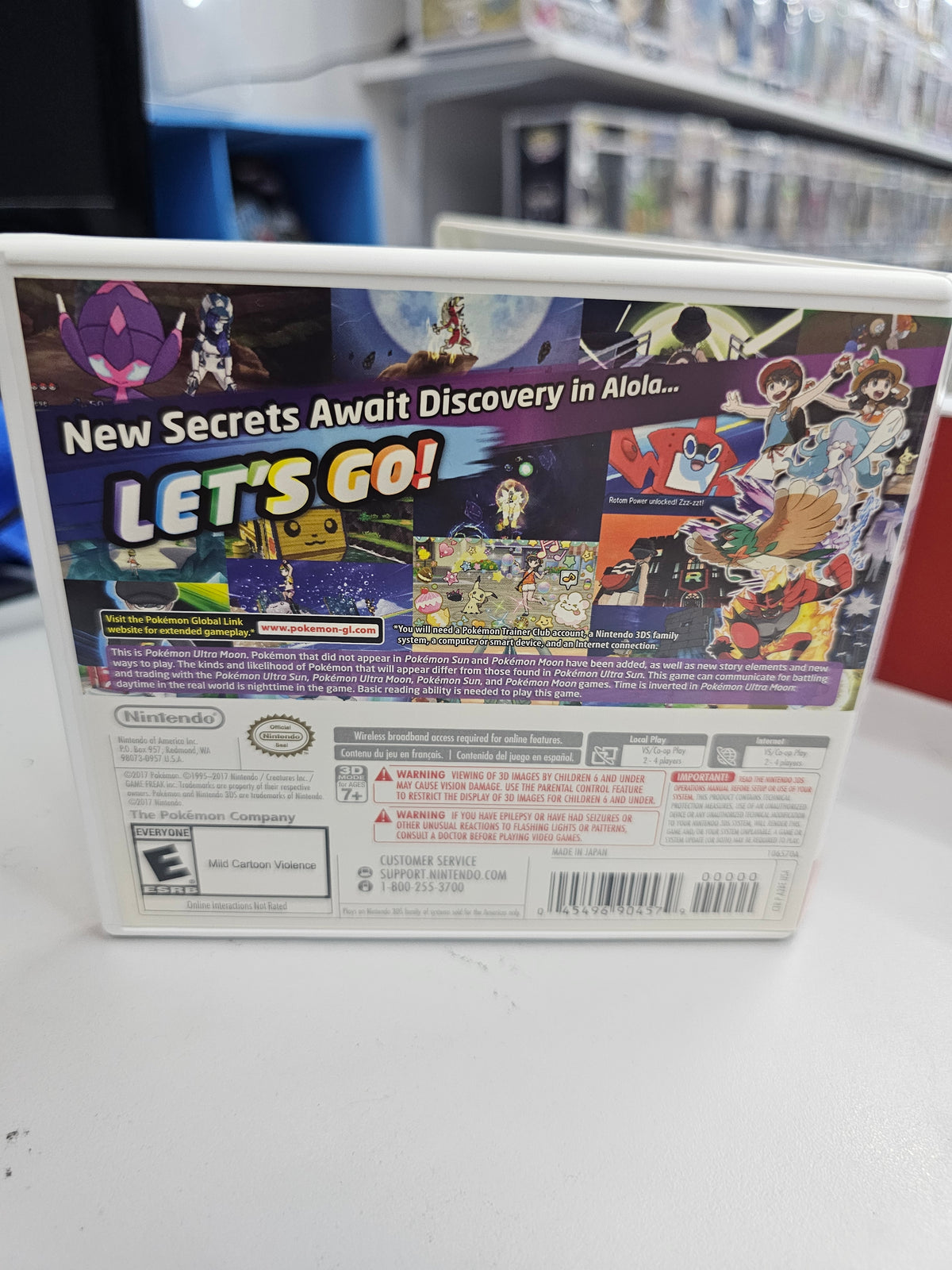 Pokemon Ultra Moon Nintendo  Usado