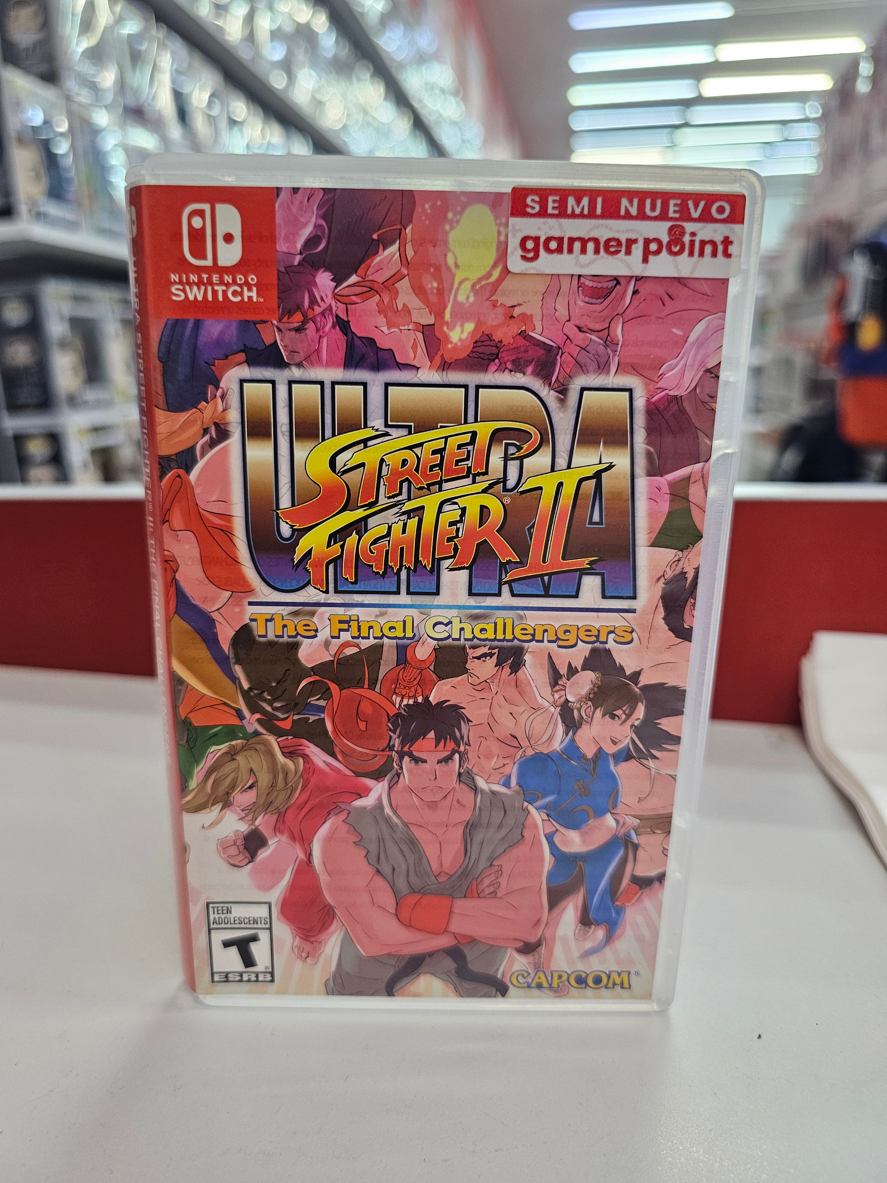 Ultra Street Fighter II The Final Challengers Nintendo Switch Usado
