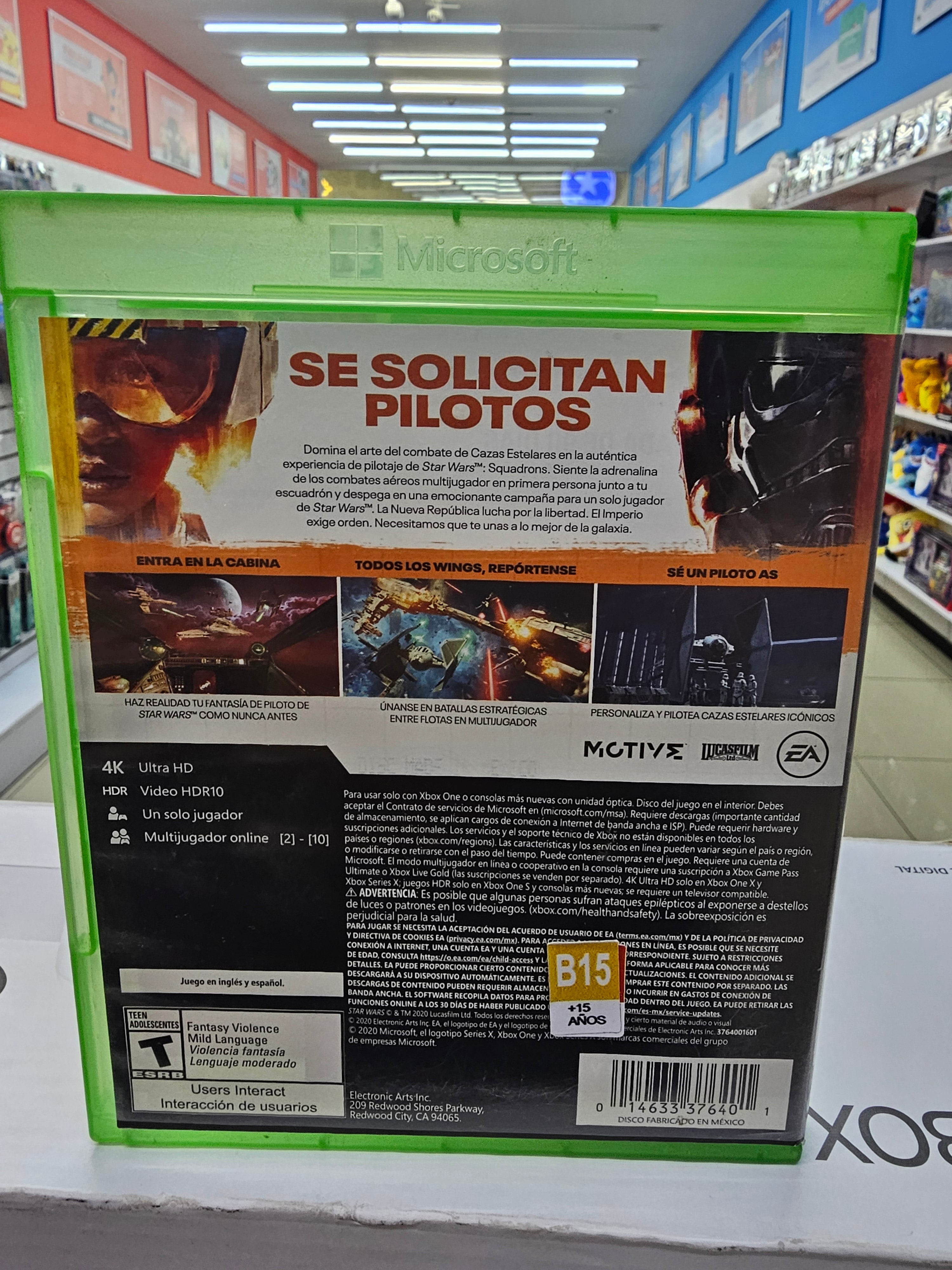 Star Wars Squadrons Xbox One Usado