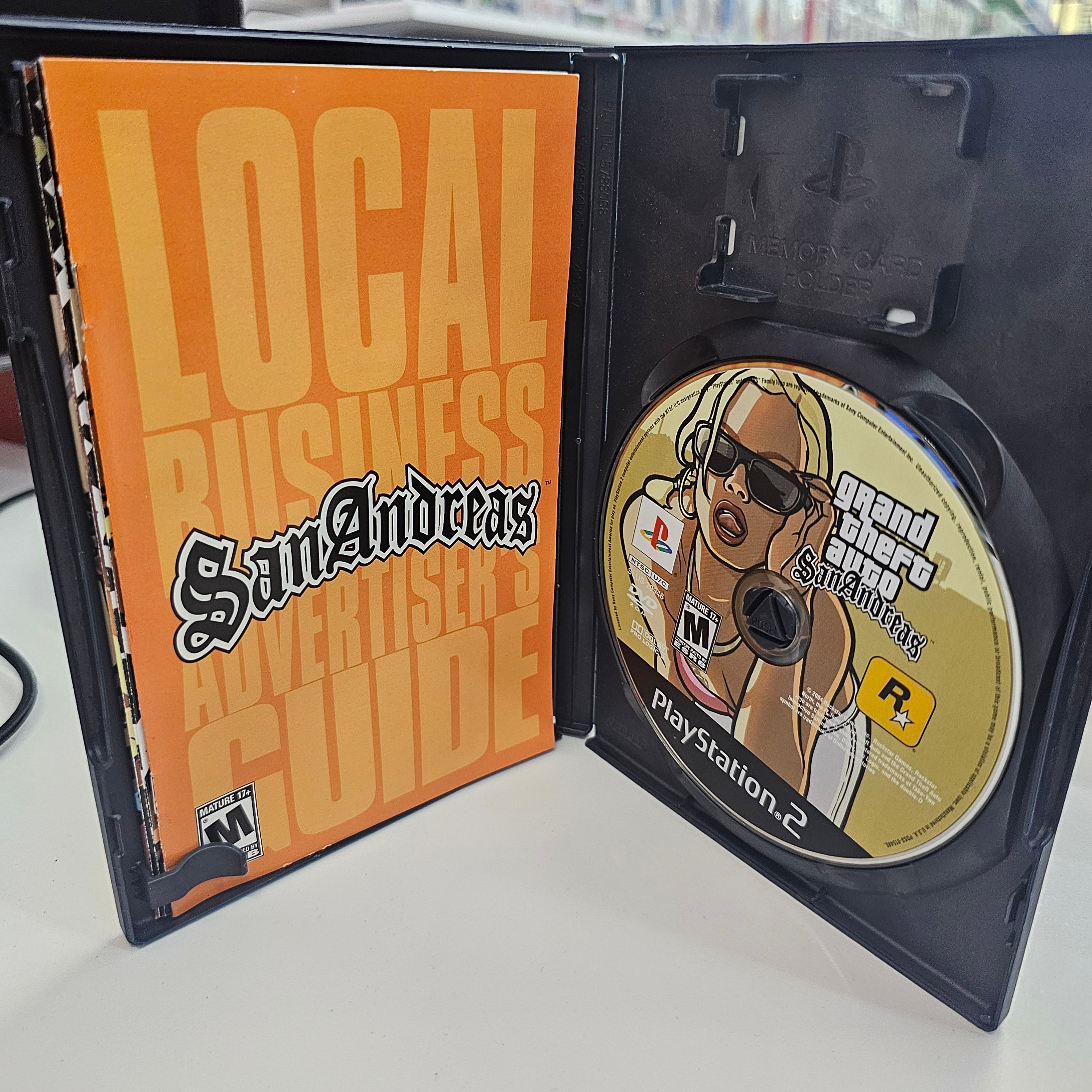 Grand Theft Auto San Andreas  Ps2 Usado