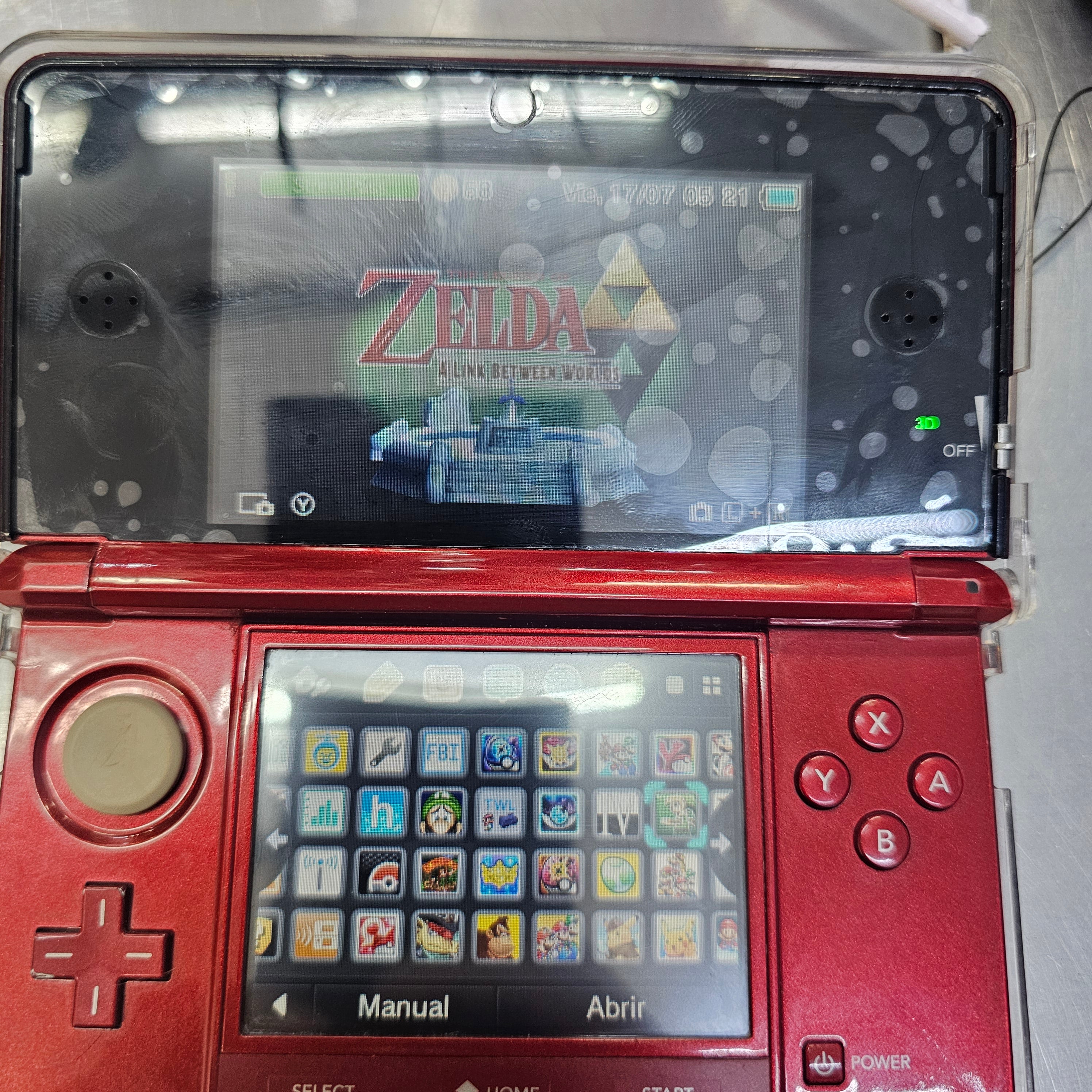 Consola 3DS Roja Usada