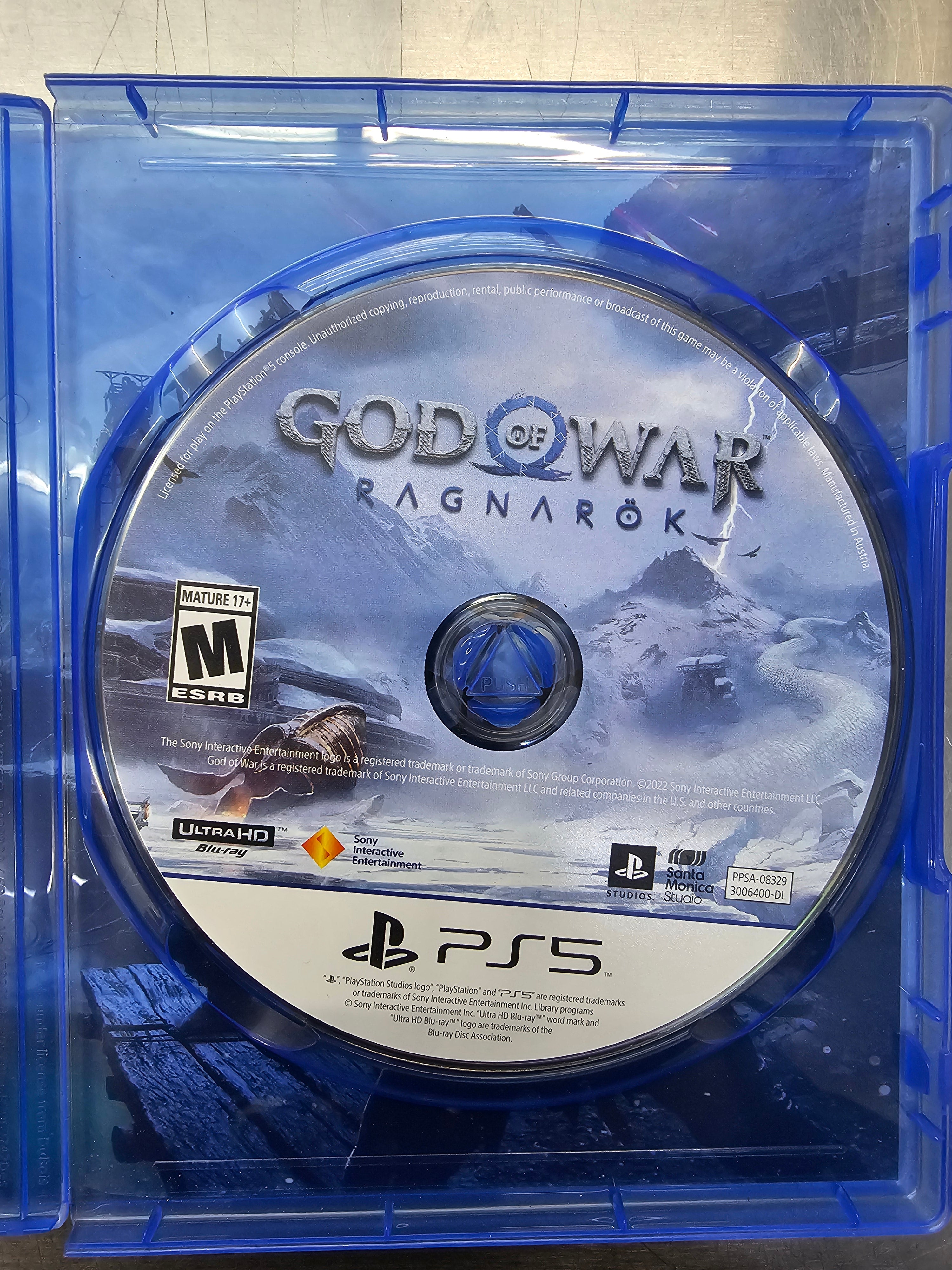 God Of War Ragnarok Ps5 Usado
